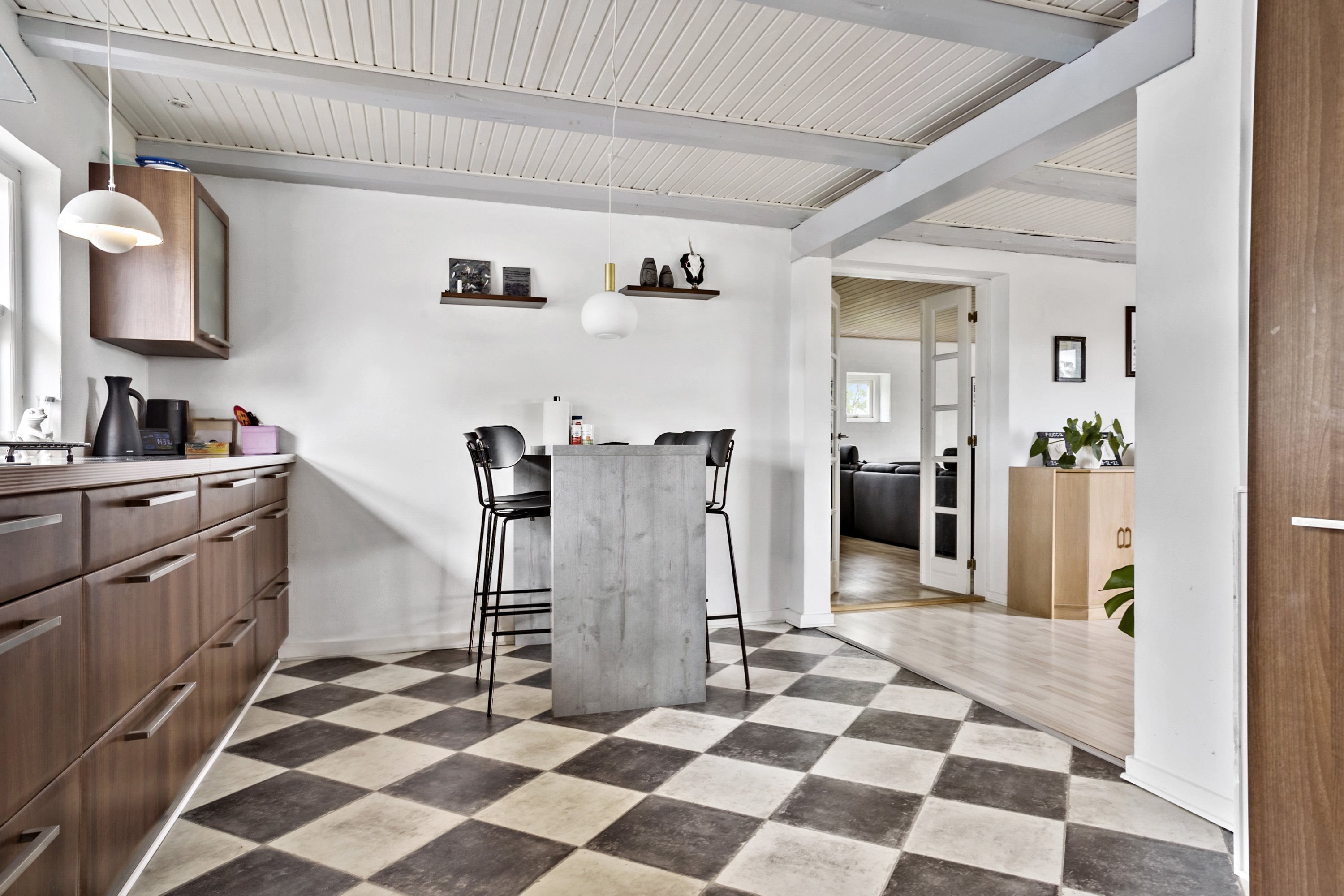 Fremhævet køkken billede i fuldskærmstilstand. Billede af Hafdrupvej 11, Hafdrup, 6580 Vamdrup