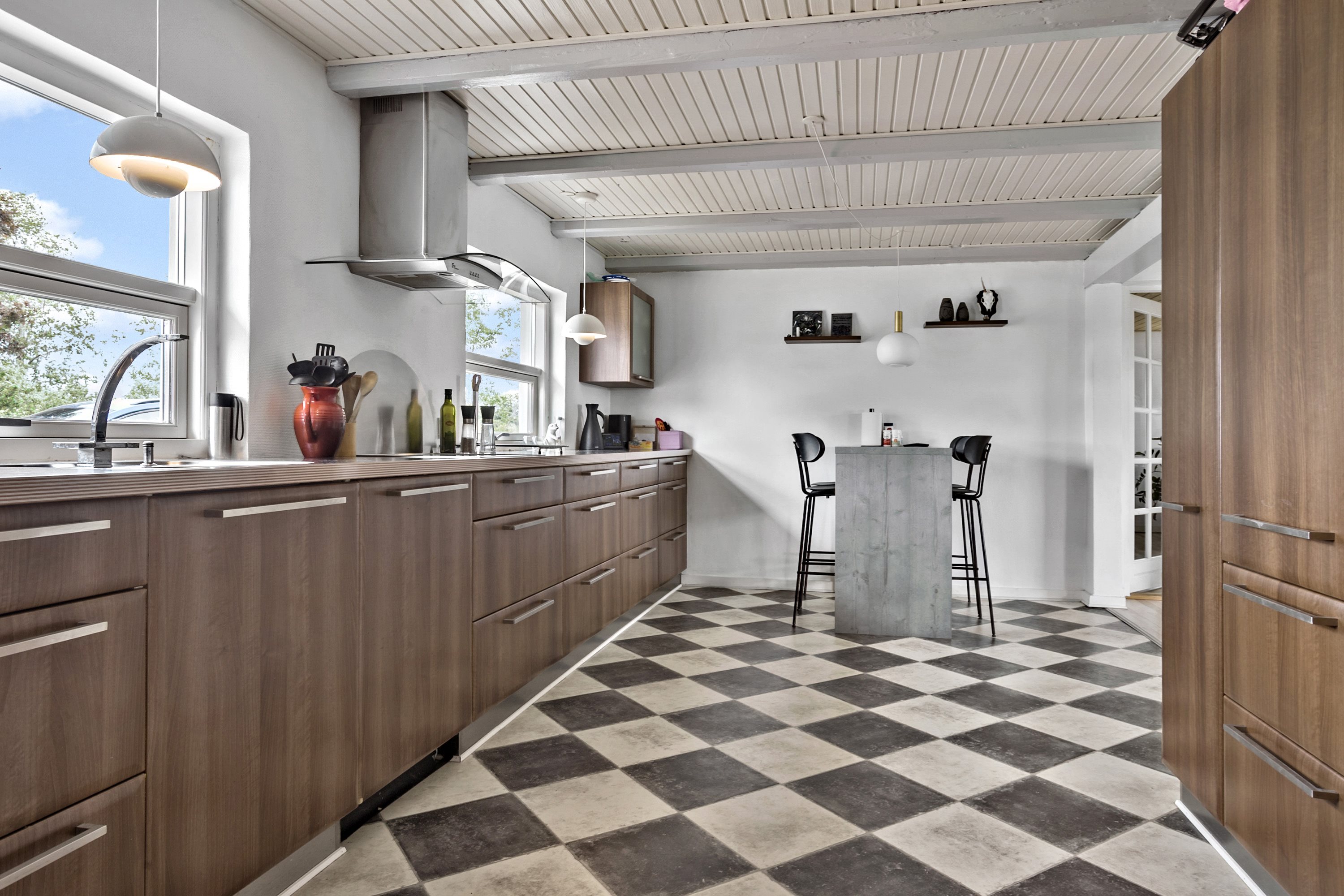 Fremhævet køkken billede i fuldskærmstilstand. Billede af Hafdrupvej 11, Hafdrup, 6580 Vamdrup