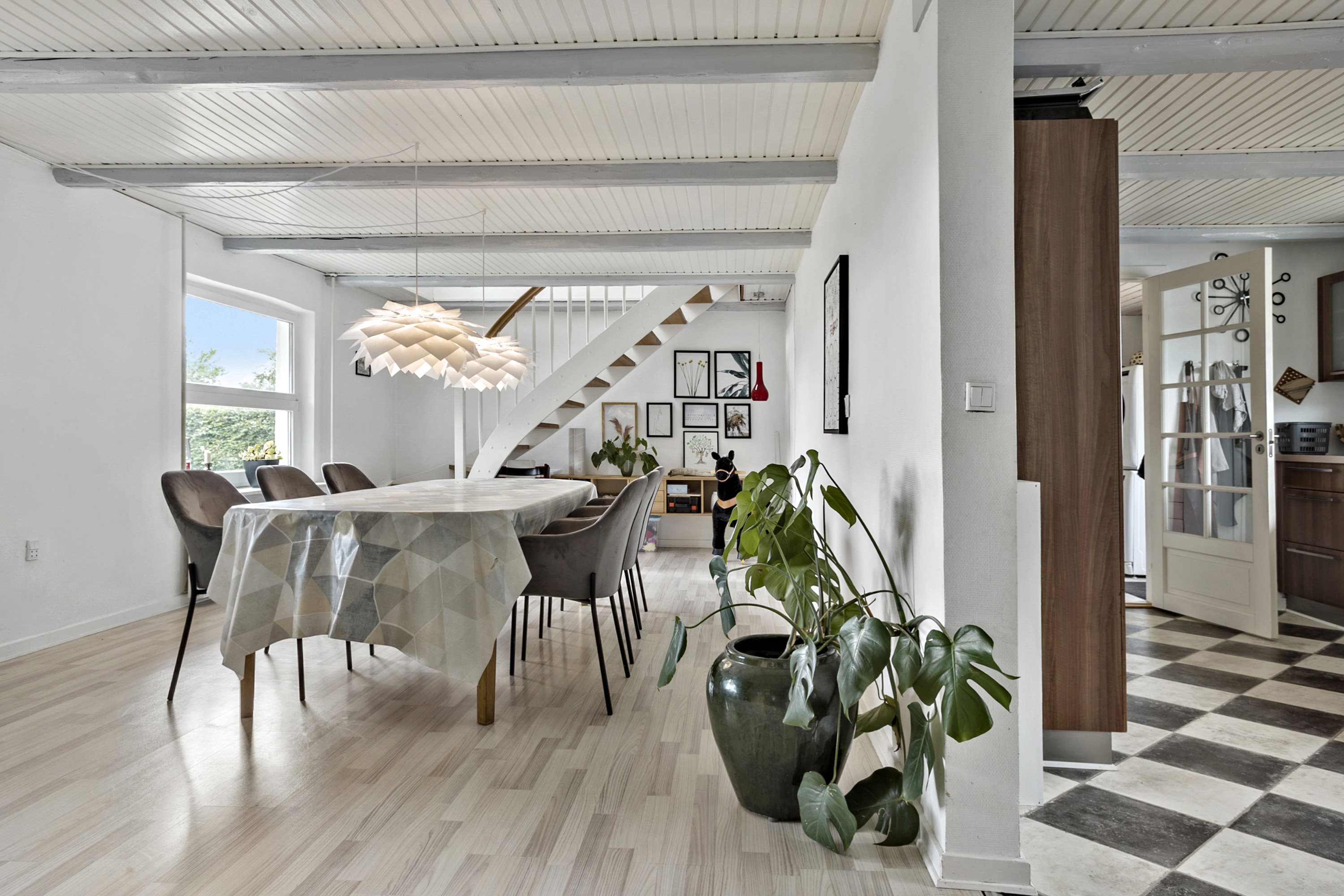 Fremhævet spisestue billede i fuldskærmstilstand. Billede af Hafdrupvej 11, Hafdrup, 6580 Vamdrup