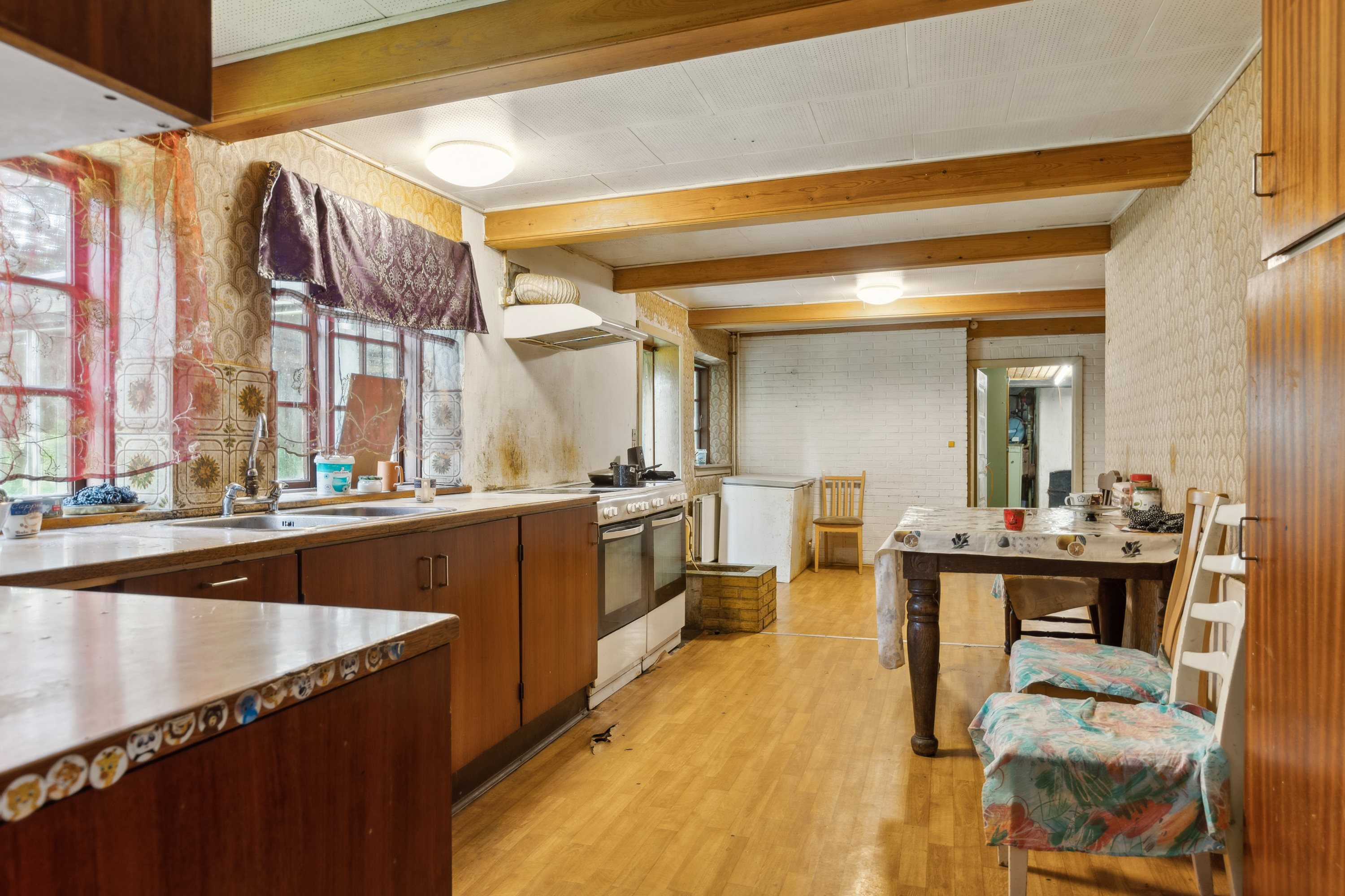 Fremhævet køkken billede i fuldskærmstilstand. Billede af Søndervej 73, Brobyværk, 5672 Broby