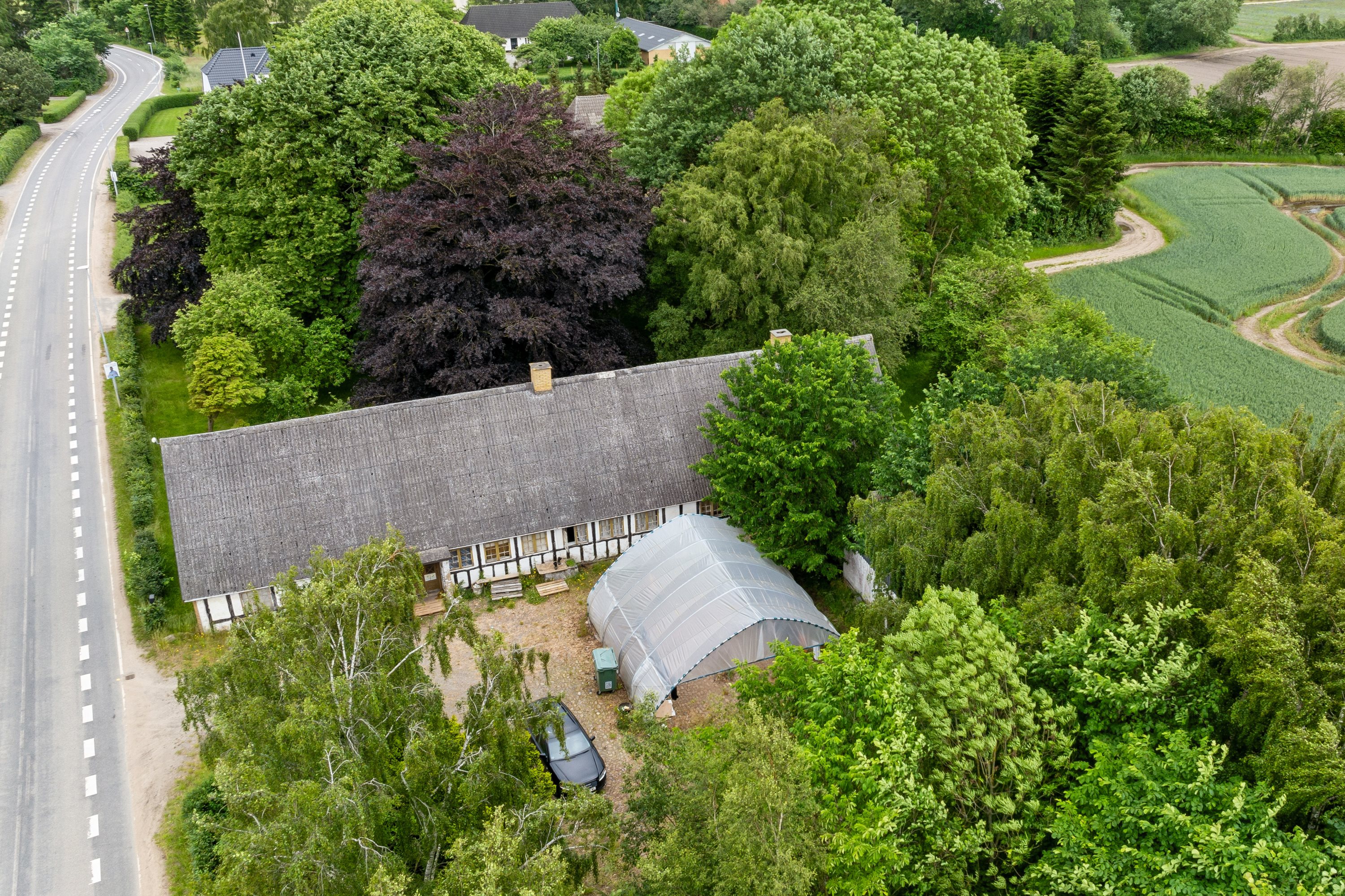 Fremhævet udsigt billede i fuldskærmstilstand. Billede af Søndervej 73, Brobyværk, 5672 Broby