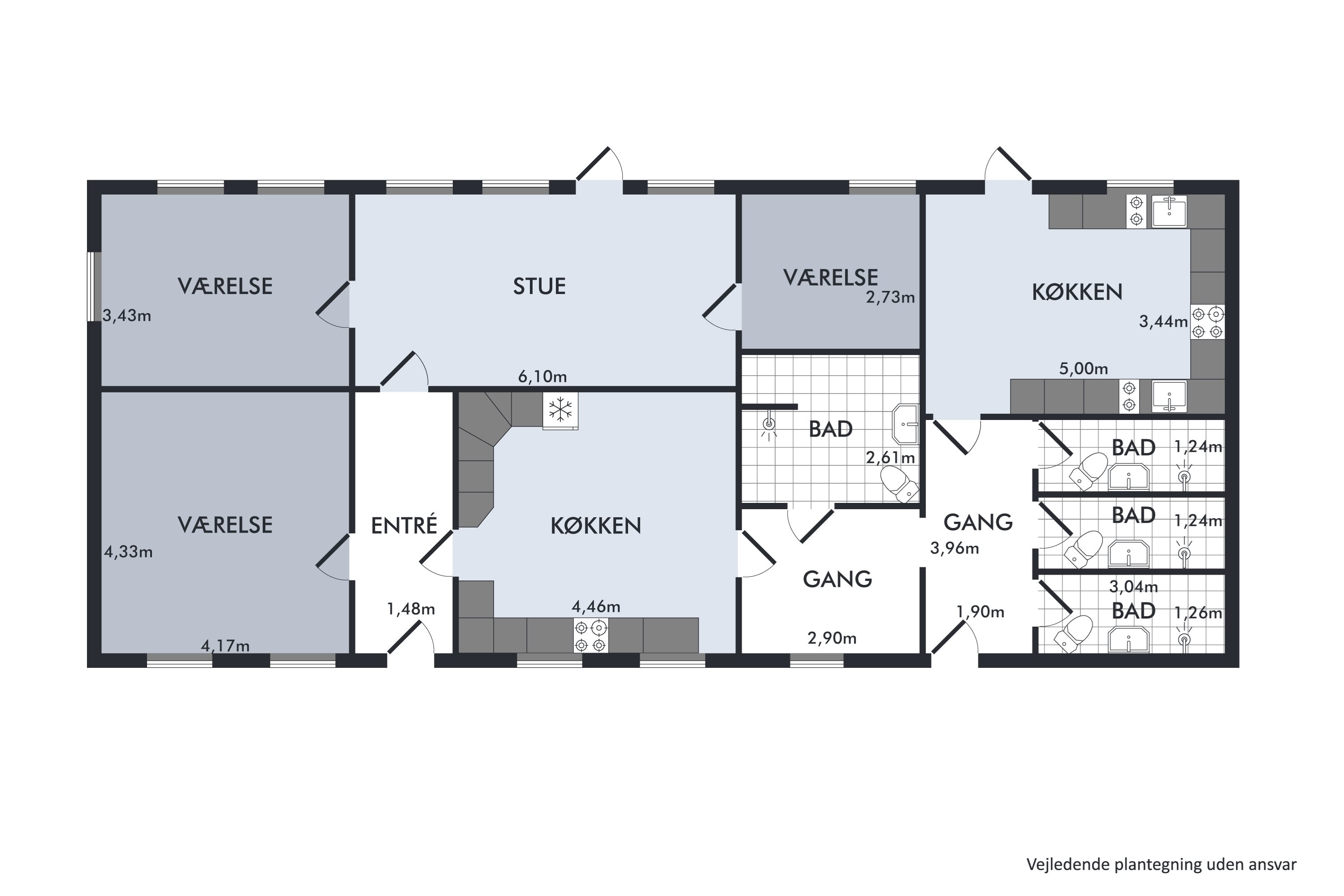 Plantegninger billede af Søndervej 80, Brobyværk, 5672 Broby
