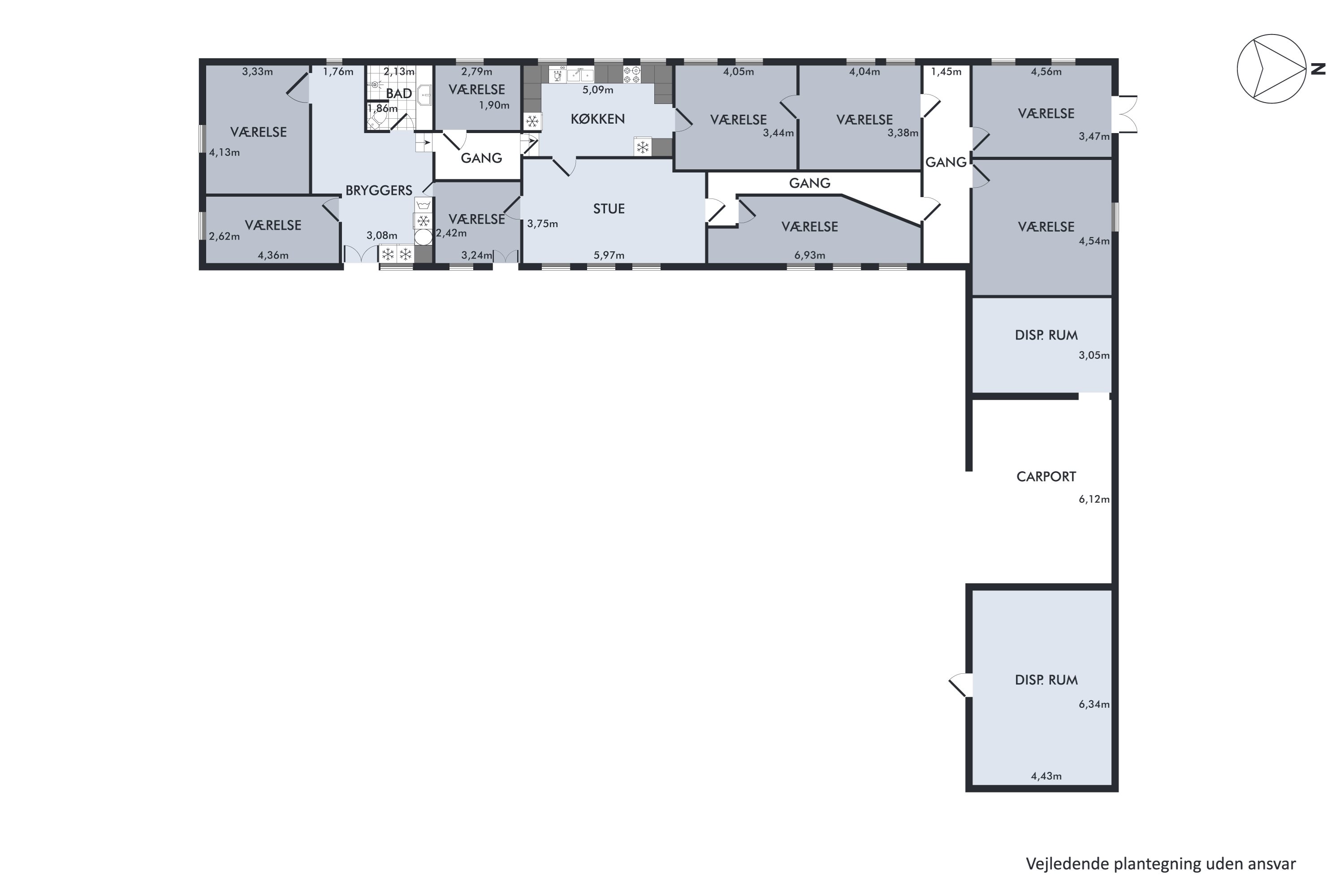 Plantegninger billede af Søndervej 70, Brobyværk, 5672 Broby
