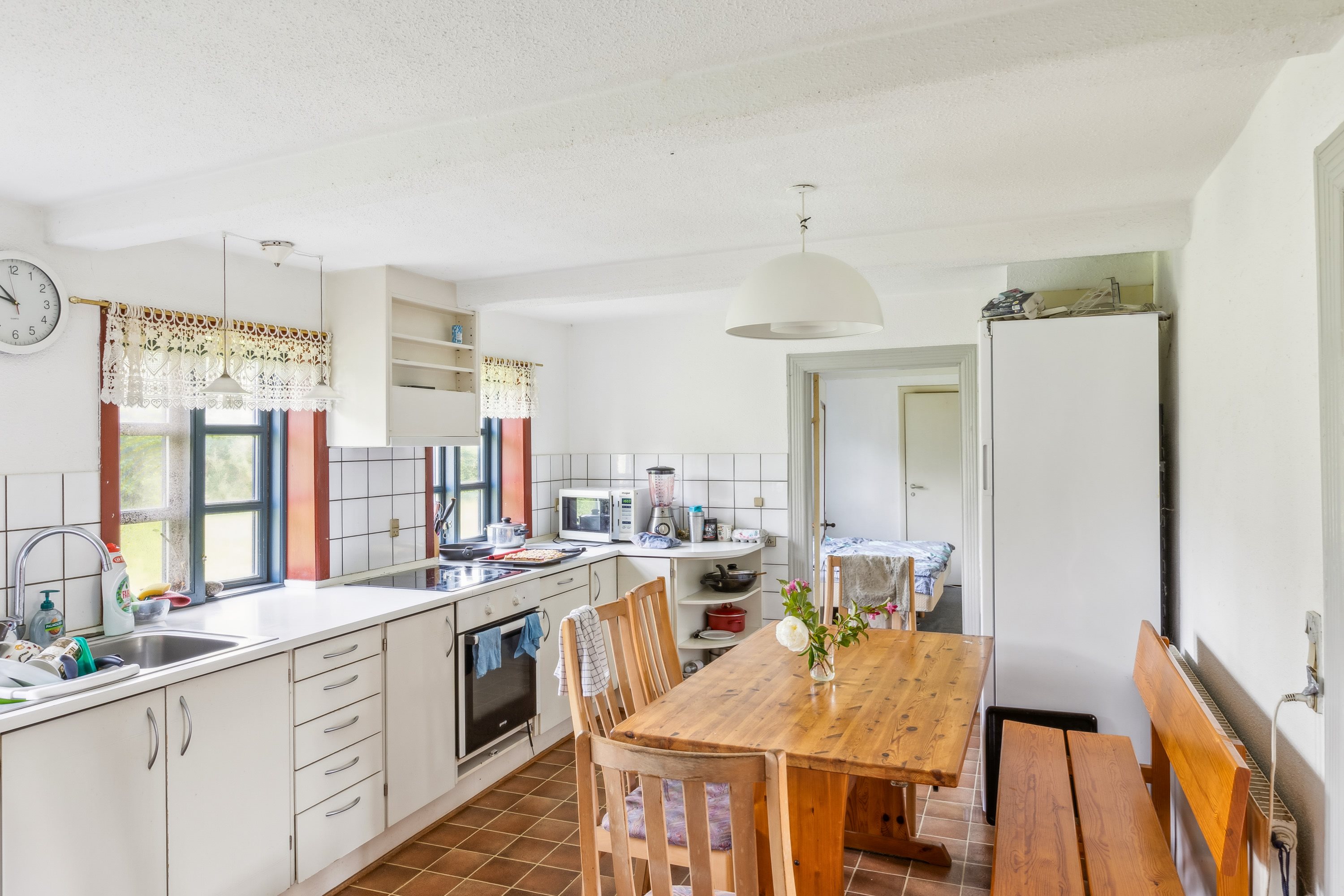 Fremhævet køkken billede i fuldskærmstilstand. Billede af Søndervej 70, Brobyværk, 5672 Broby