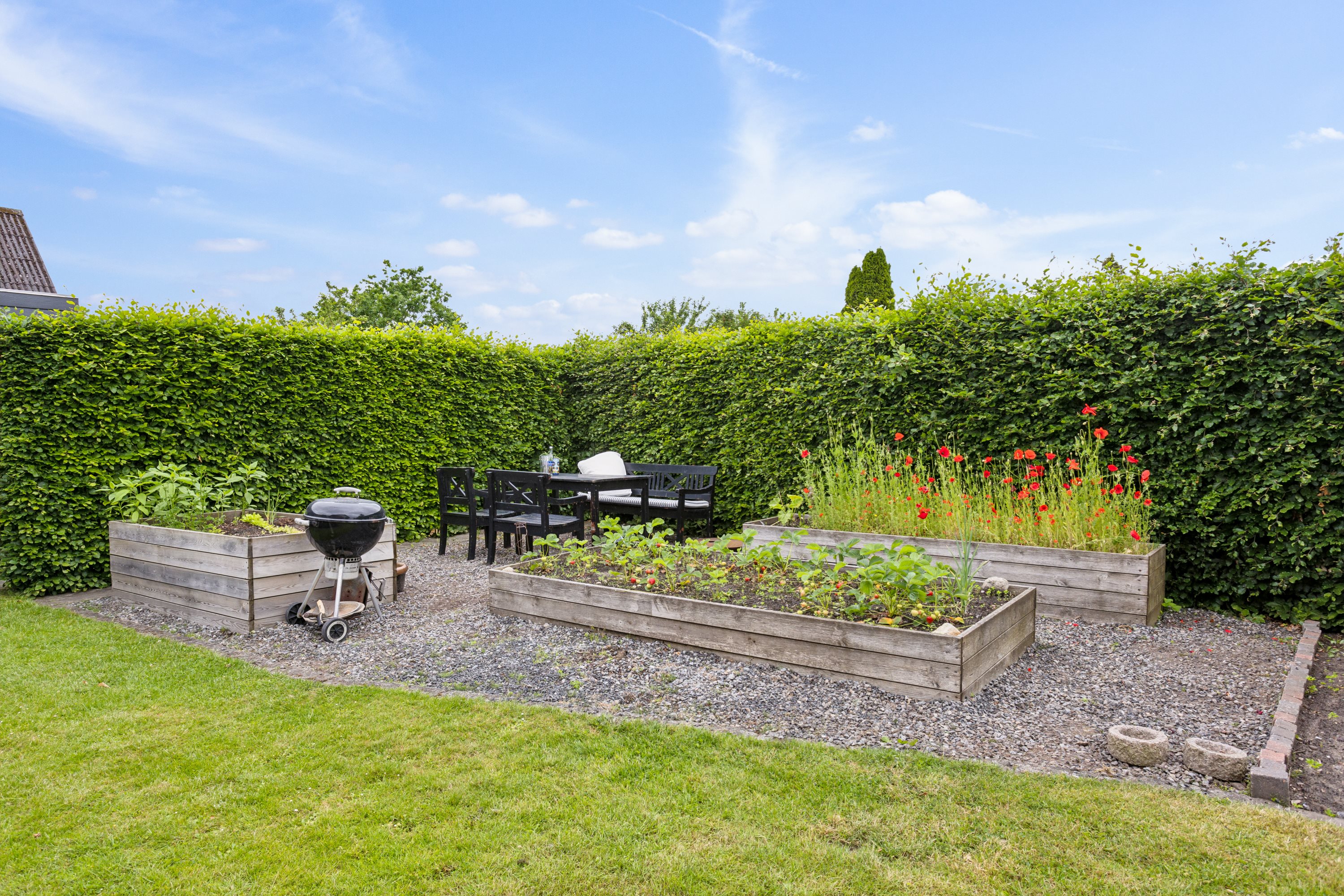 Fremhævet have billede i fuldskærmstilstand. Billede af Vestervænget 3, 8832 Skals