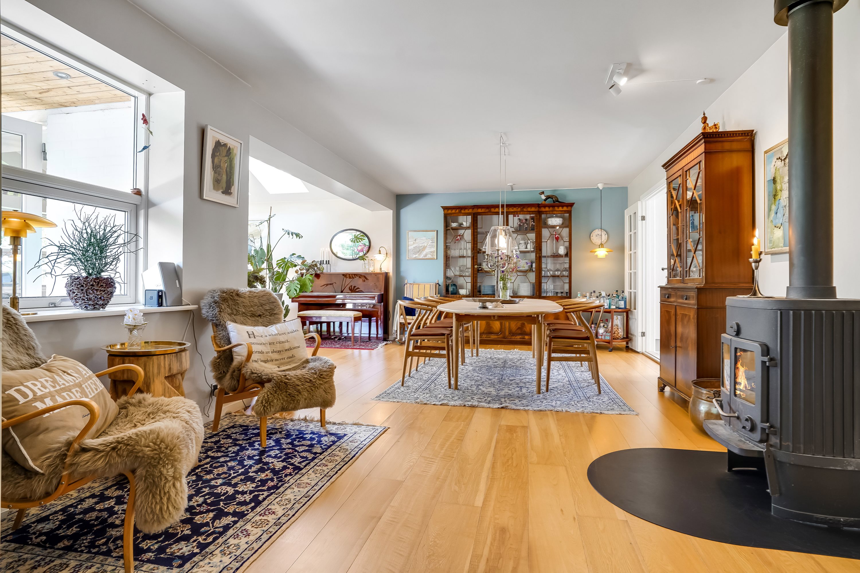 Miniaturebillede 1: stue. Billede af Skovgyden 67, Ørritslev Skov, 5450 Otterup