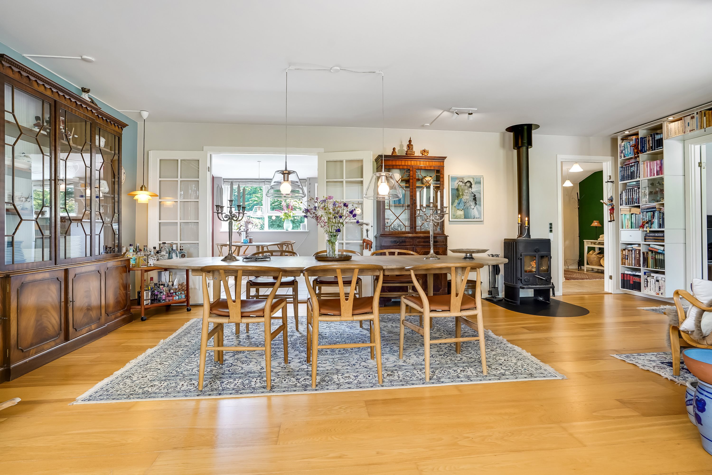 Fremhævet stue billede i fuldskærmstilstand. Billede af Skovgyden 67, Ørritslev Skov, 5450 Otterup