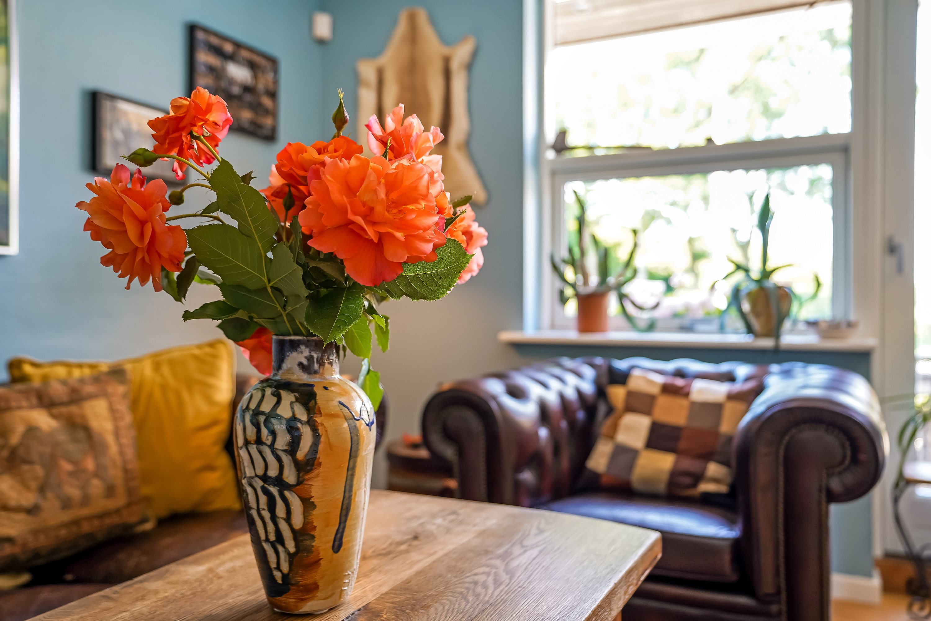 Fremhævet stue billede i fuldskærmstilstand. Billede af Skovgyden 67, Ørritslev Skov, 5450 Otterup