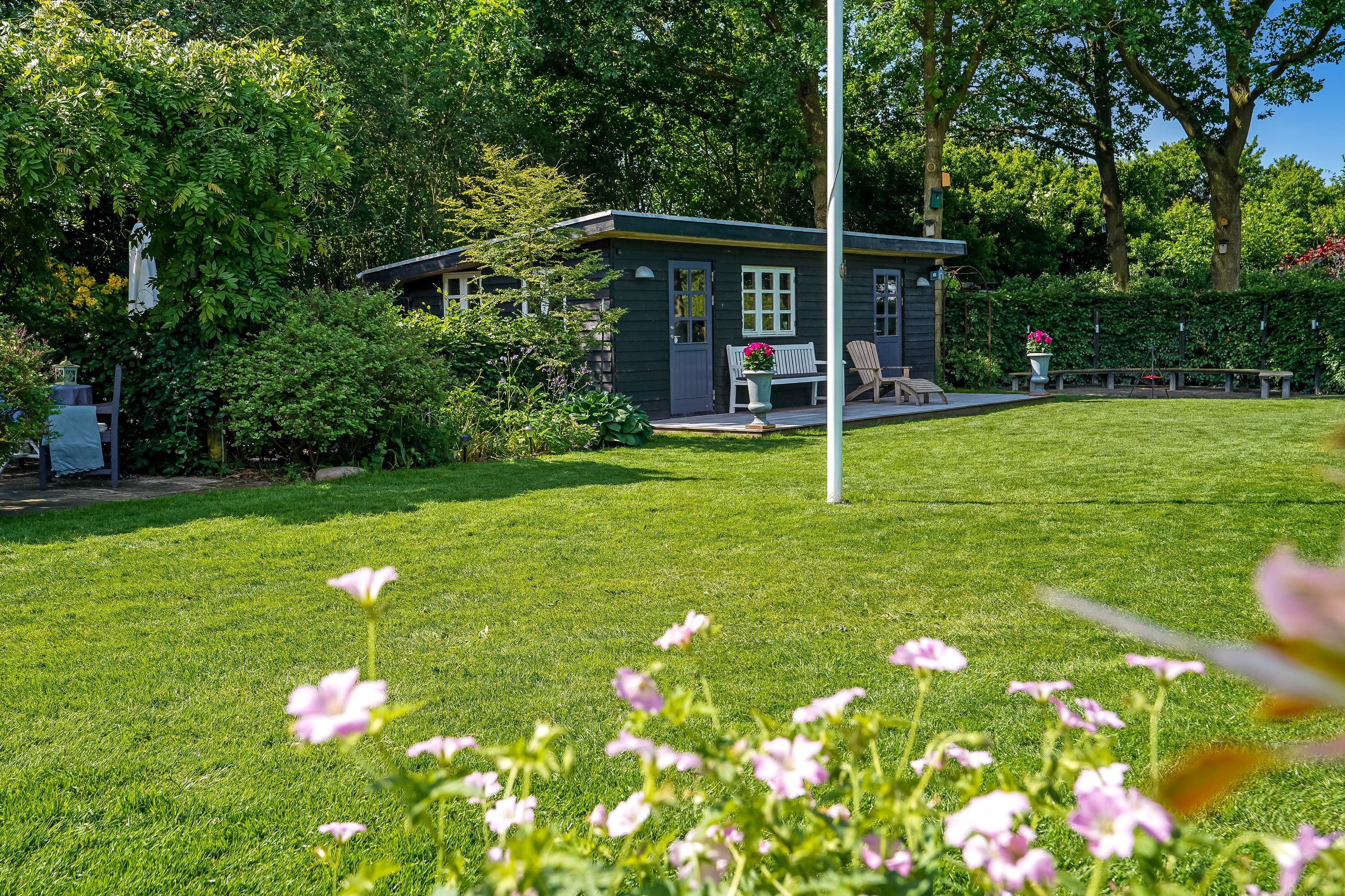 Fremhævet have billede i fuldskærmstilstand. Billede af Skovgyden 67, Ørritslev Skov, 5450 Otterup