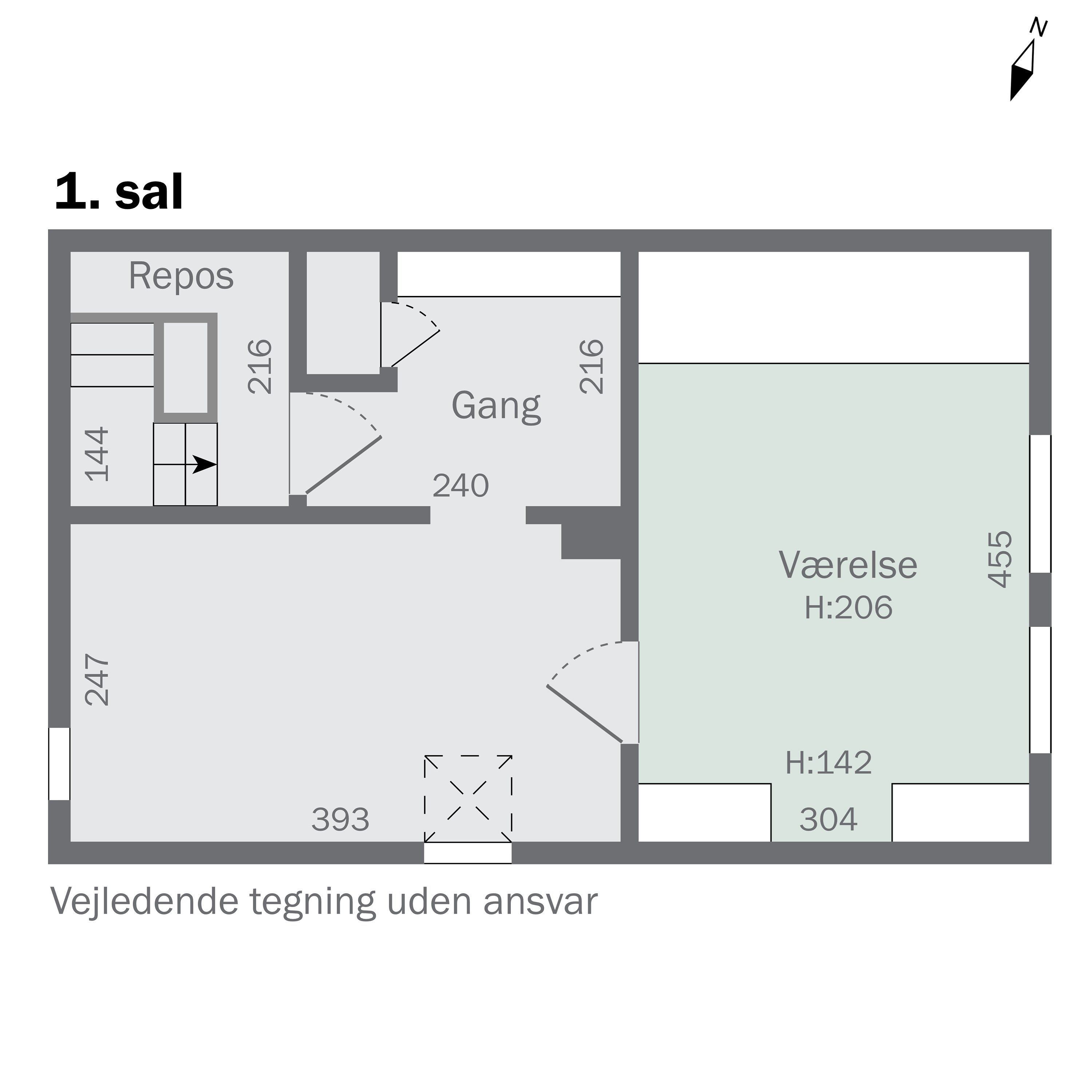 Plantegninger billede af Højby Hovedgade 76, 4573 Højby