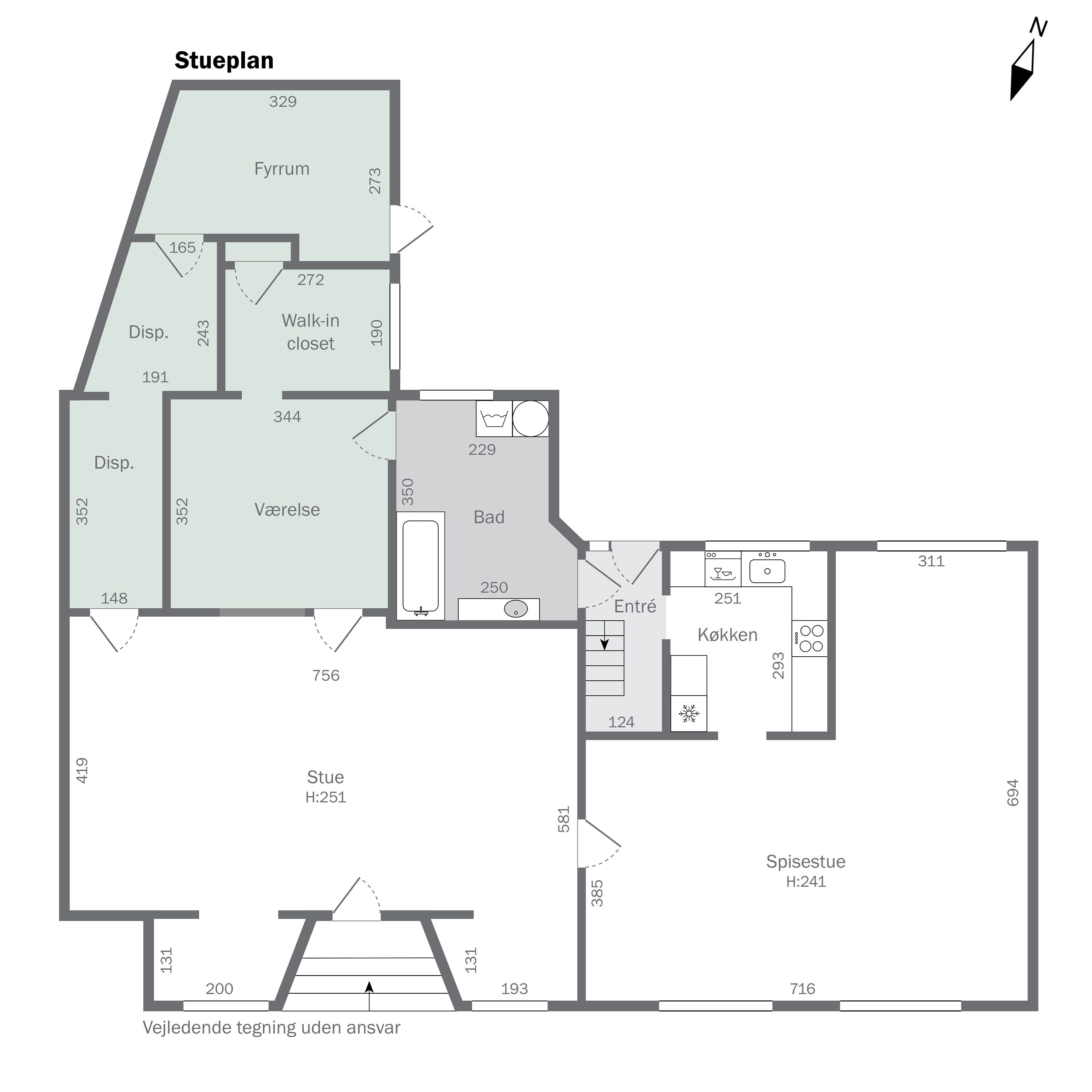 Plantegninger billede af Højby Hovedgade 76, 4573 Højby