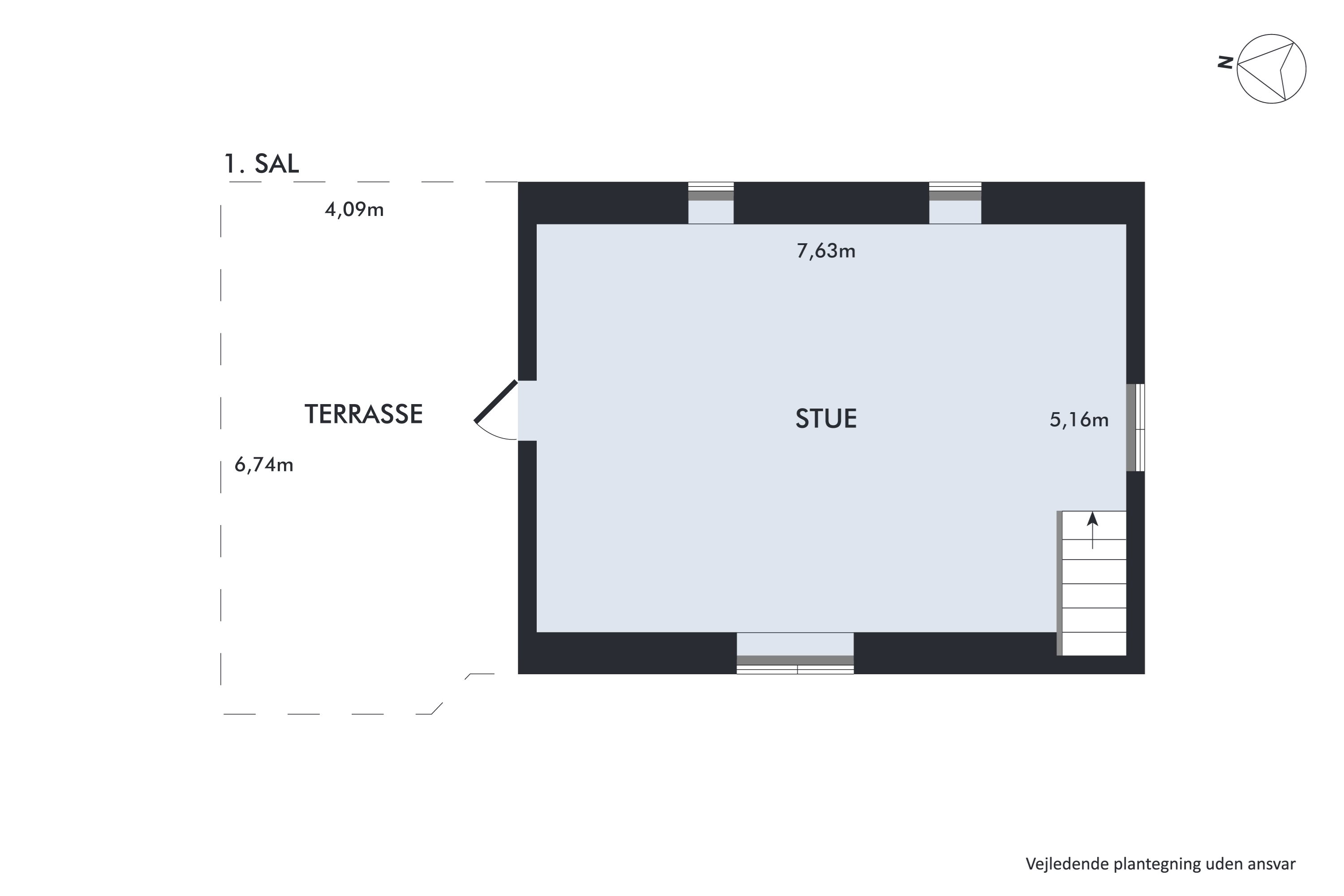 Plantegninger billede af Vesterhavsgade 148, Vorupør, 7700 Thisted