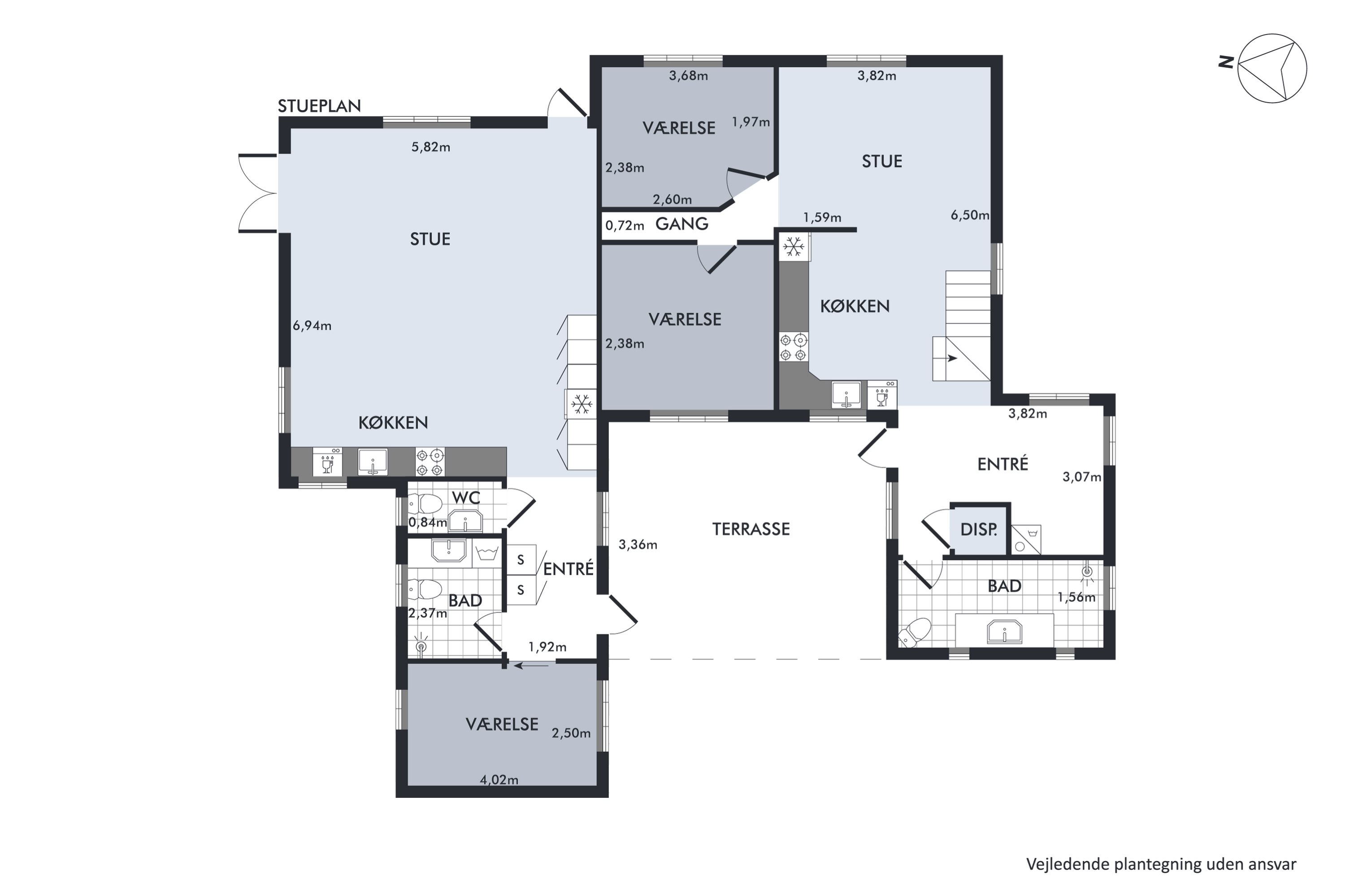 Plantegninger billede af Vesterhavsgade 148, Vorupør, 7700 Thisted
