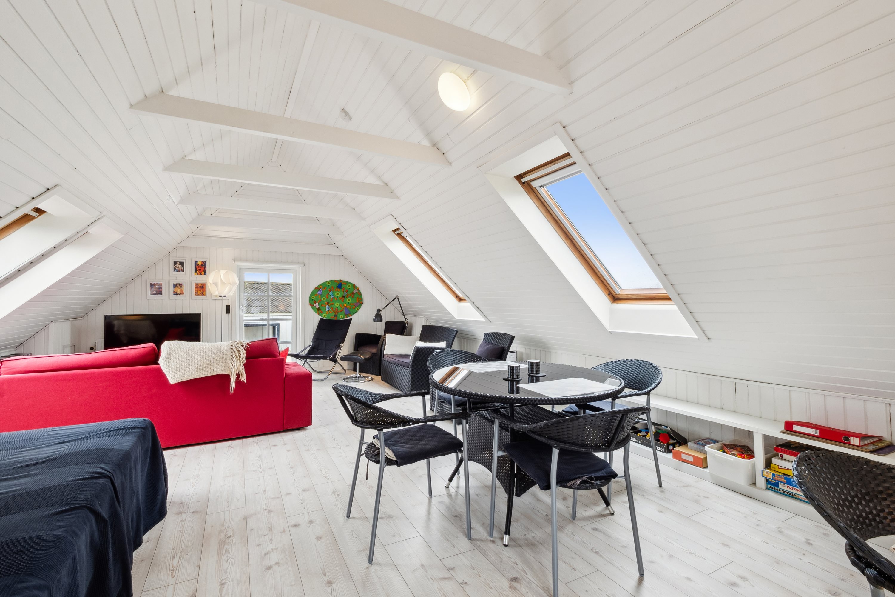 Fremhævet stue billede i fuldskærmstilstand. Billede af Vesterhavsgade 148, Vorupør, 7700 Thisted