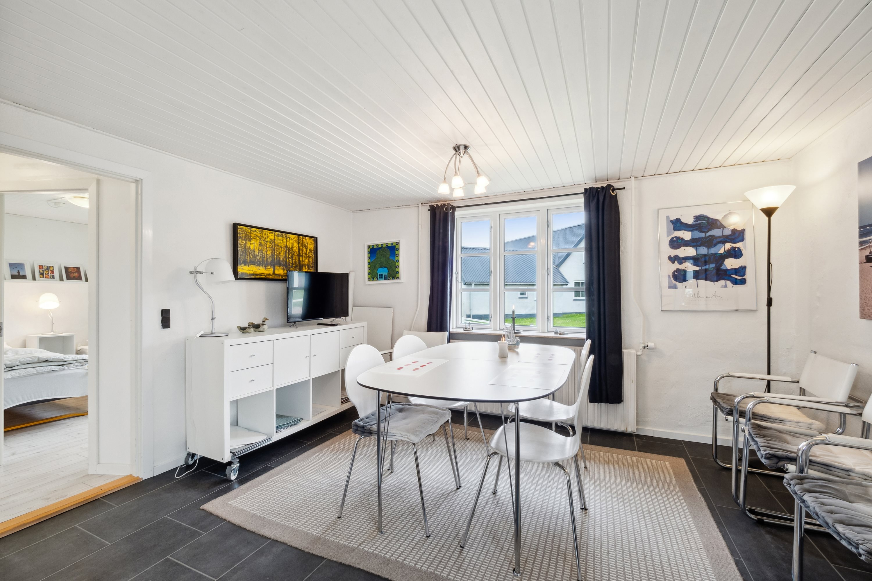 Fremhævet stue billede i fuldskærmstilstand. Billede af Vesterhavsgade 148, Vorupør, 7700 Thisted