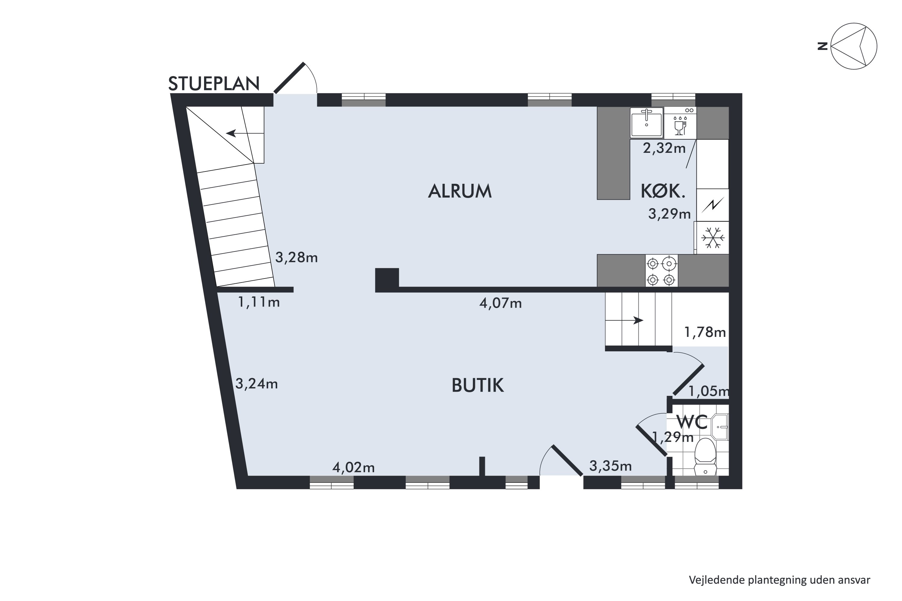 Plantegninger billede af Kirkegårdsvej 1, 7700 Thisted