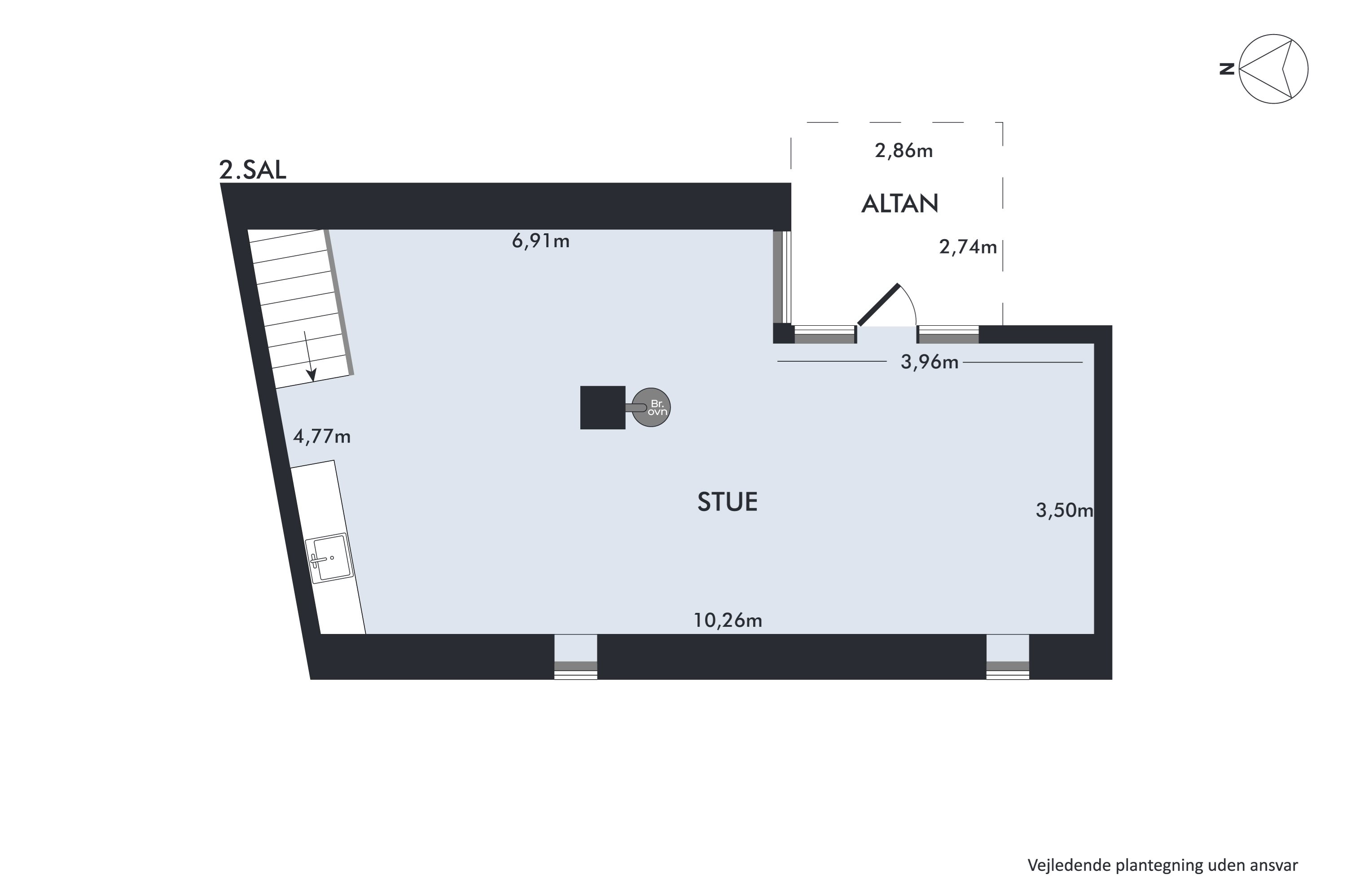 Plantegninger billede af Kirkegårdsvej 1, 7700 Thisted