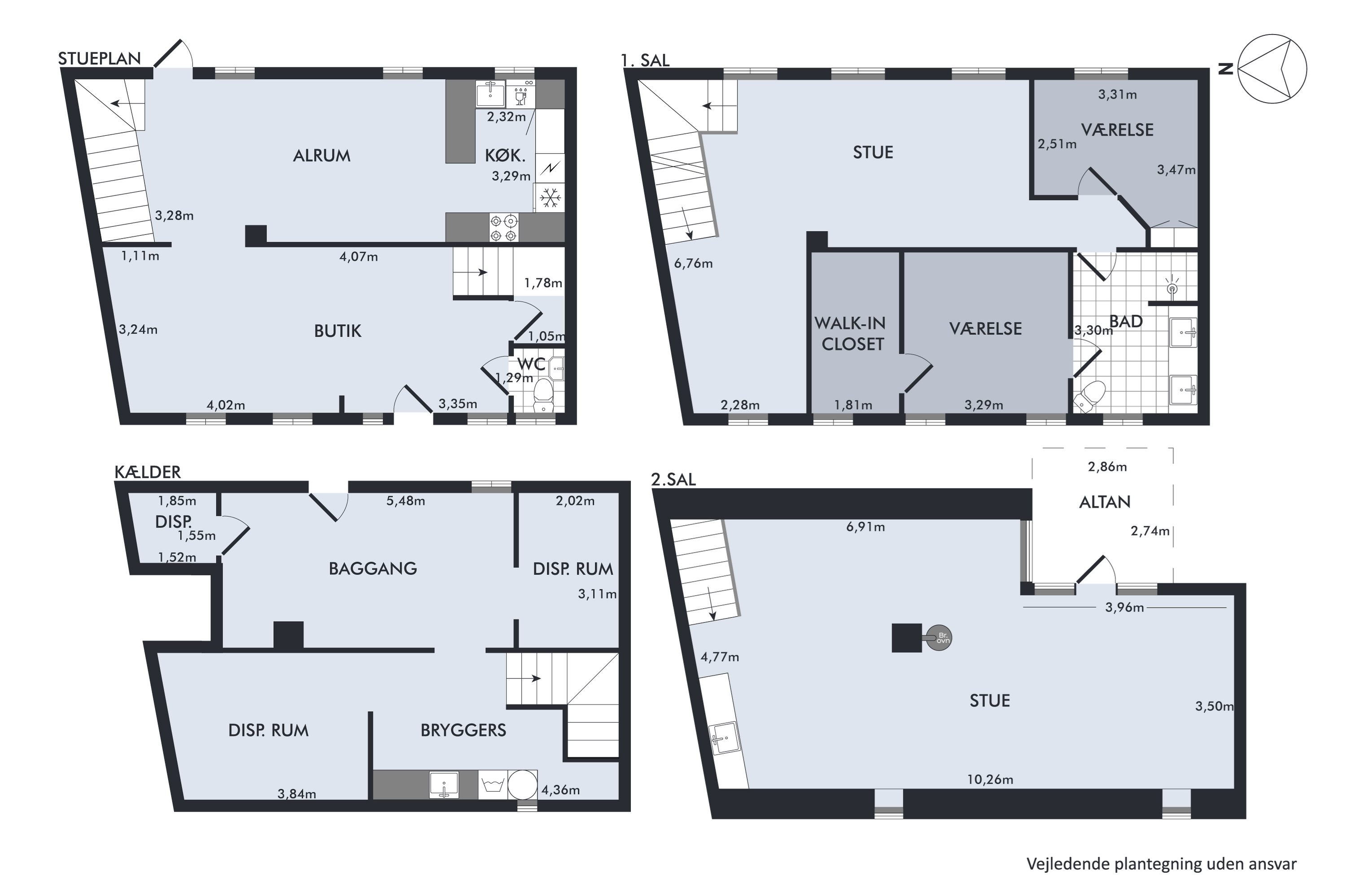 Plantegninger billede af Kirkegårdsvej 1, 7700 Thisted