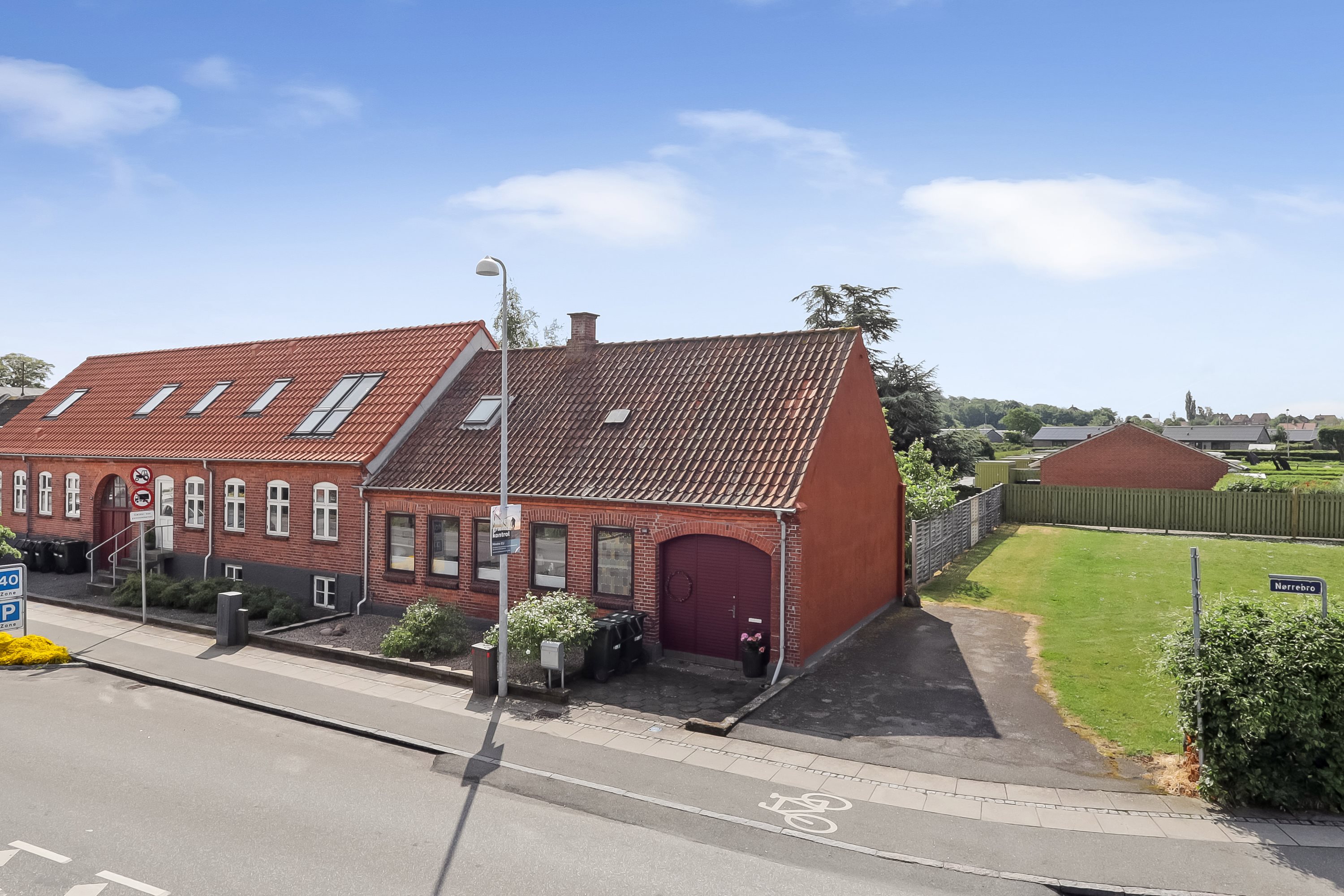 Miniaturebillede 1: ejendommen. Billede af Nørrebro 108, 5900 Rudkøbing