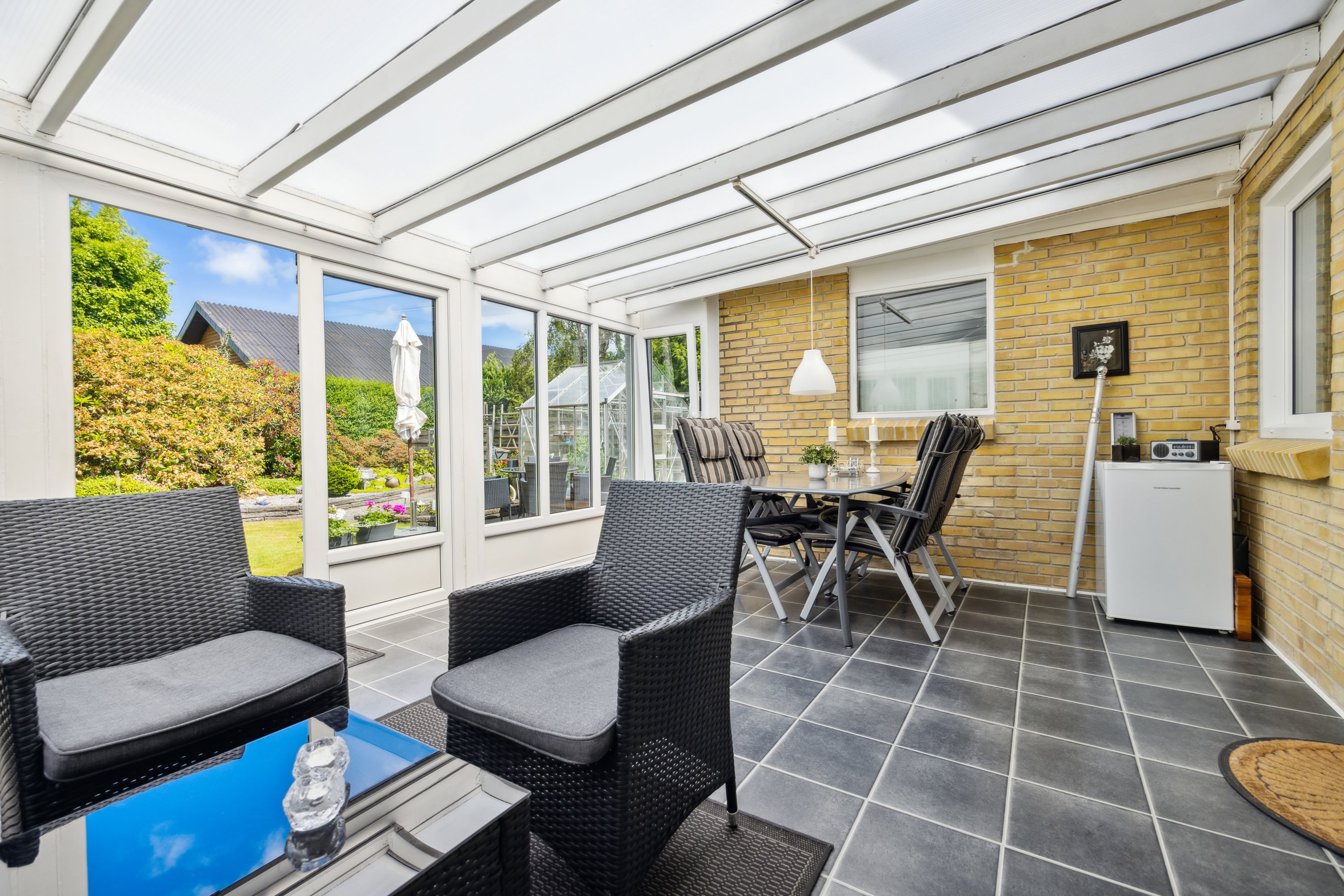 Fremhævet udestue billede i fuldskærmstilstand. Billede af Bellisvej 20, 9440 Aabybro