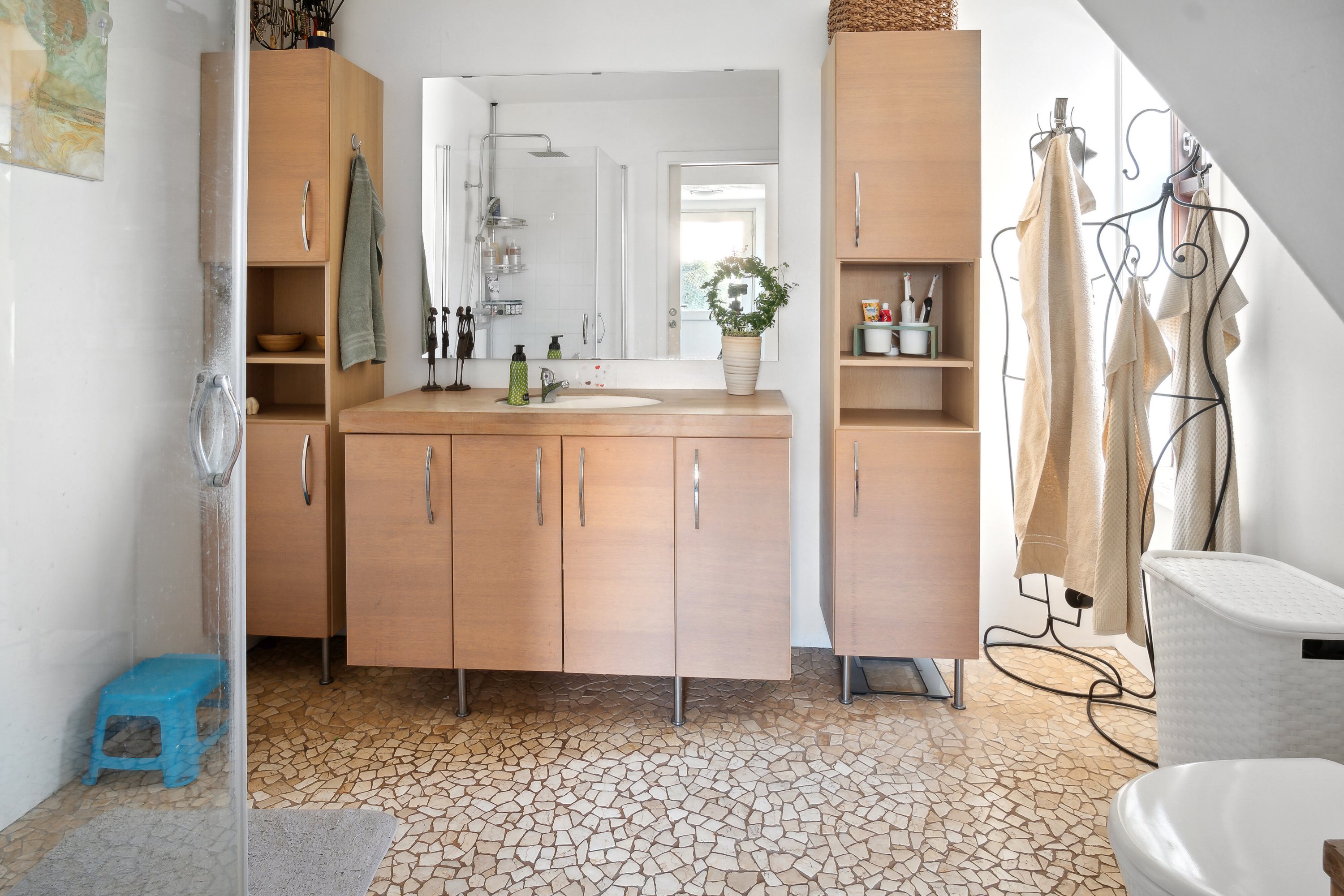 Fremhævet badeværelse billede i fuldskærmstilstand. Billede af Søndergade 5, 4534 Hørve