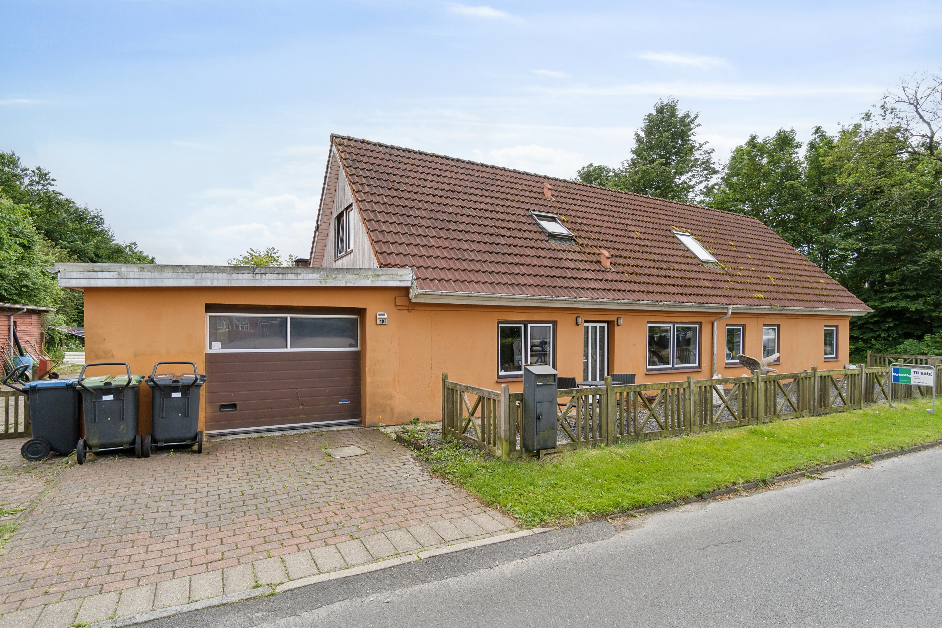 Fremhævet set fra vejen billede i fuldskærmstilstand. Billede af Ramsherred 10, Brændstrup, 6630 Rødding