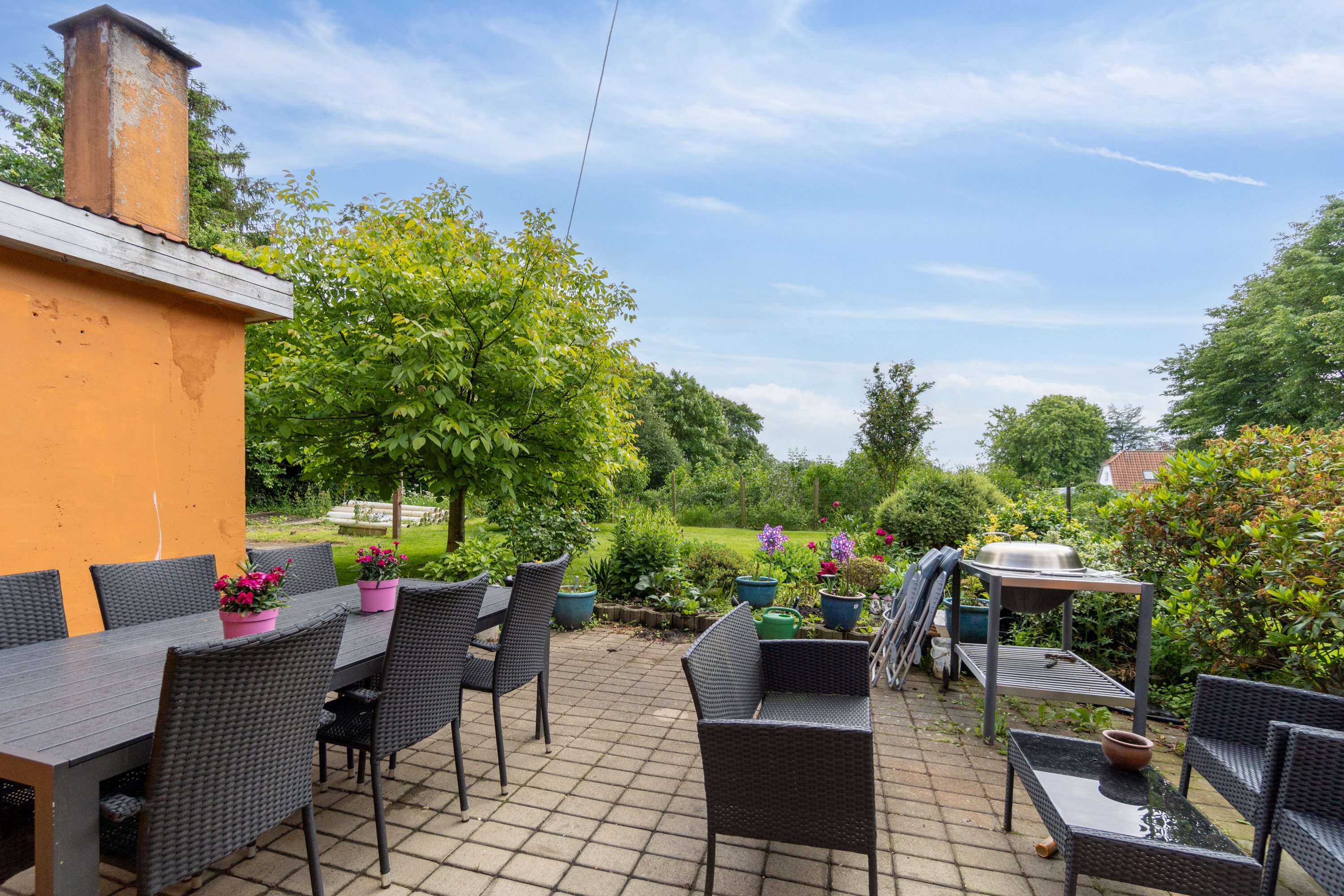 Fremhævet terrasse billede i fuldskærmstilstand. Billede af Ramsherred 10, Brændstrup, 6630 Rødding