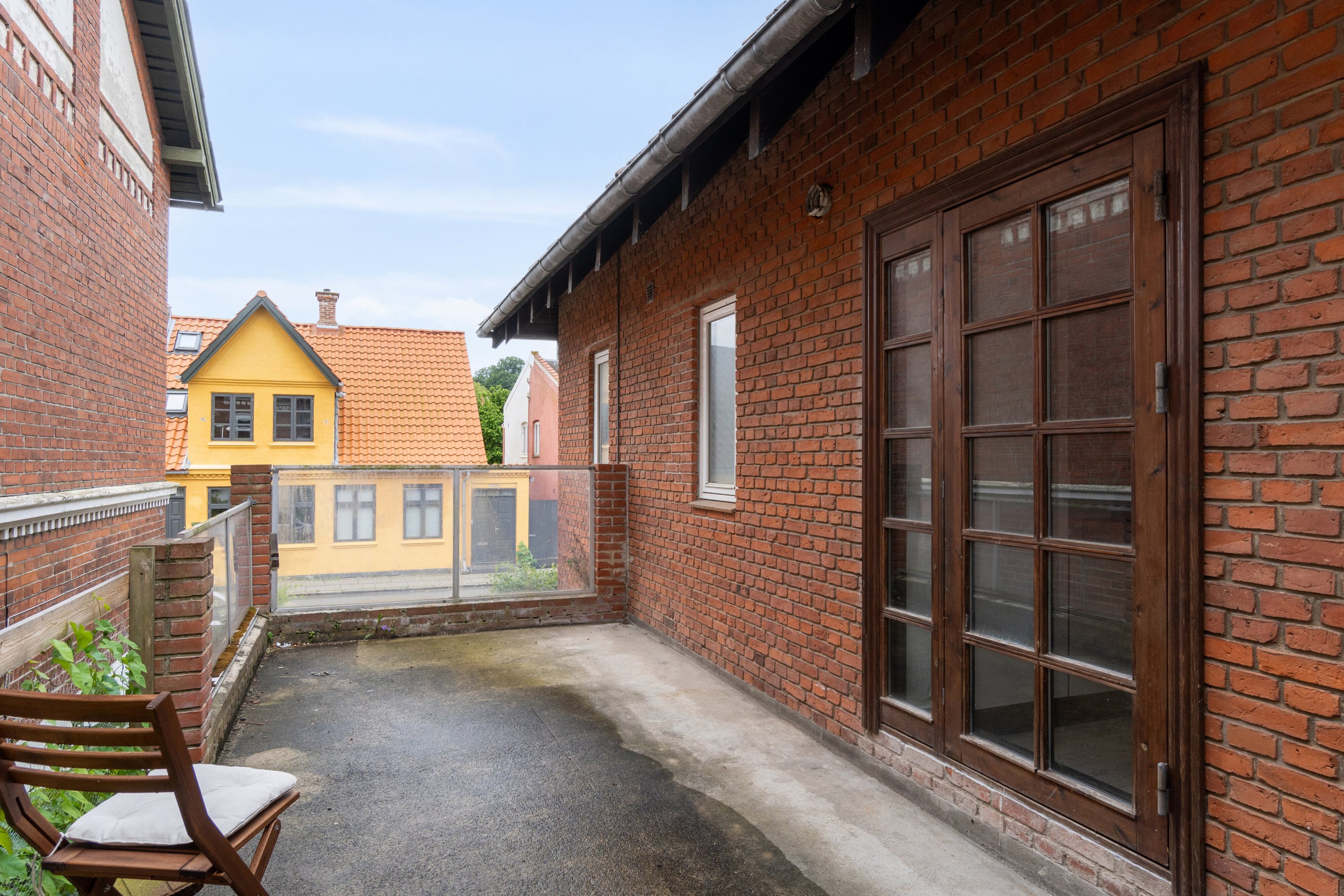 Fremhævet altan billede i fuldskærmstilstand. Billede af Egensevej 44A, 5700 Svendborg