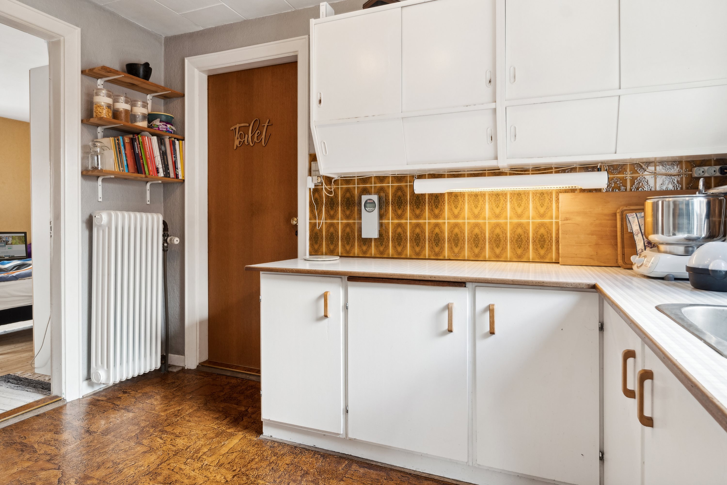 Fremhævet køkken billede i fuldskærmstilstand. Billede af Algade 8, Koldby, 7752 Snedsted