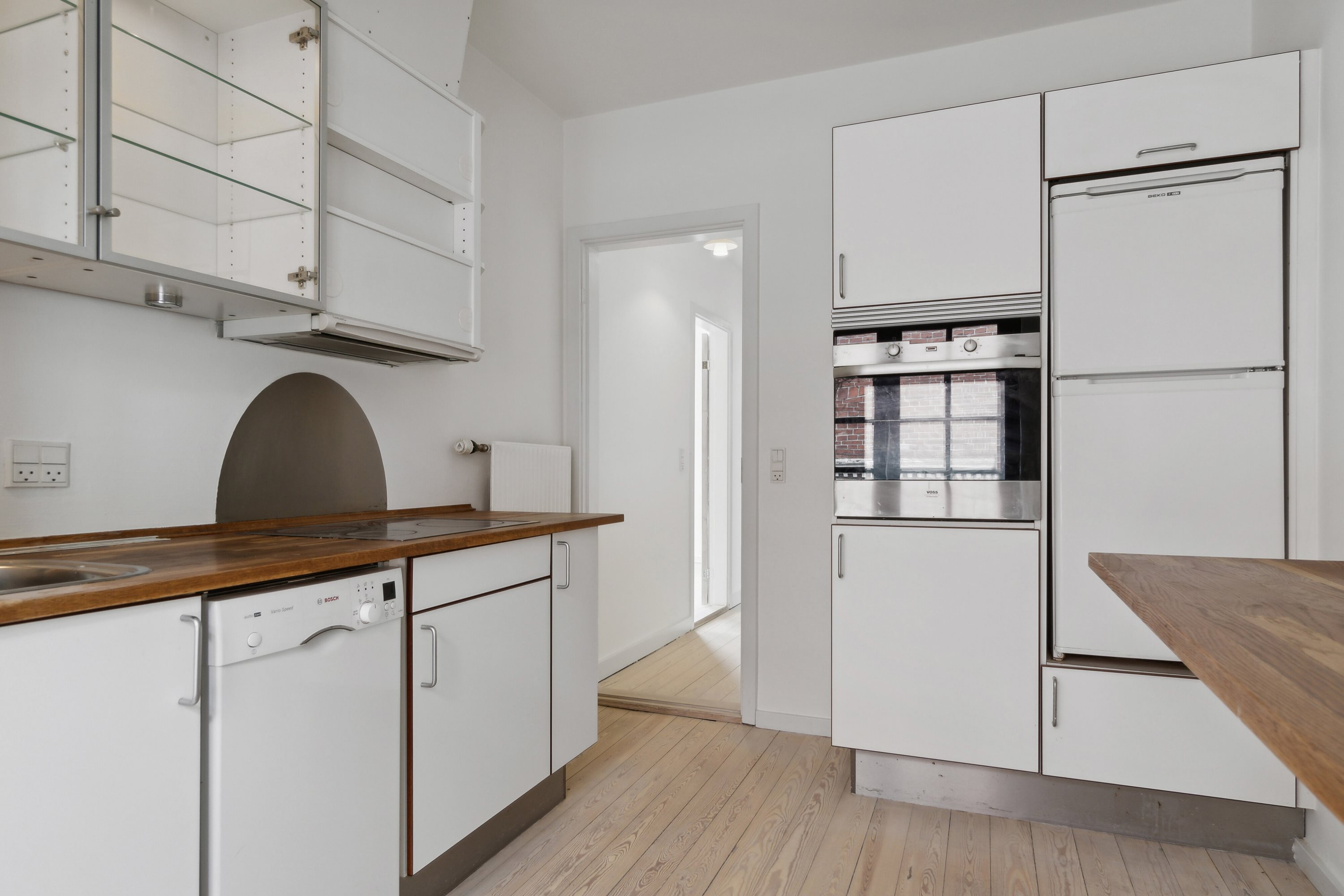 Fremhævet køkken billede i fuldskærmstilstand. Billede af Egensevej 44A, 5700 Svendborg