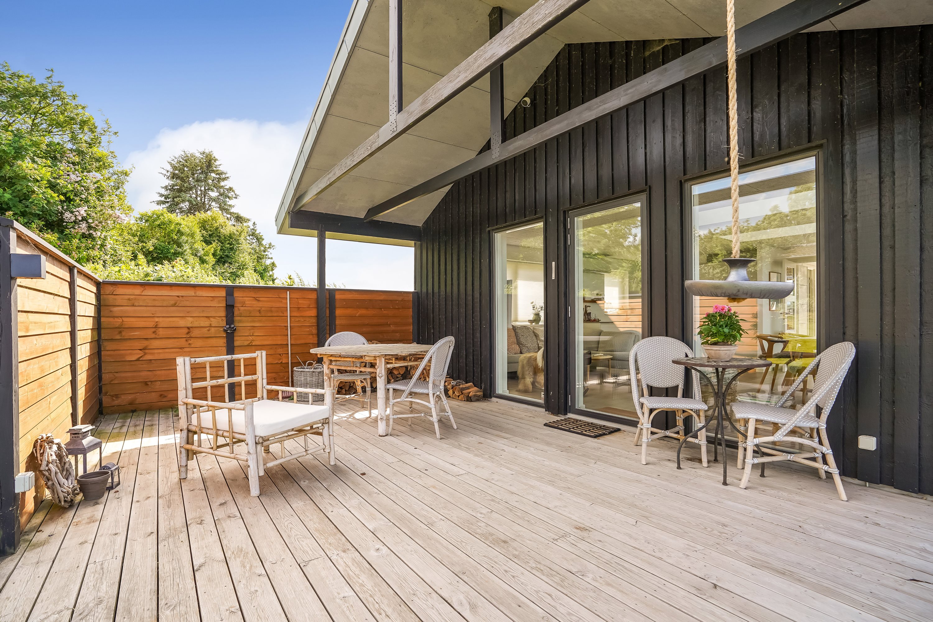 Fremhævet terrasse billede i fuldskærmstilstand. Billede af Kamsbjerghuse 19, 5330 Munkebo