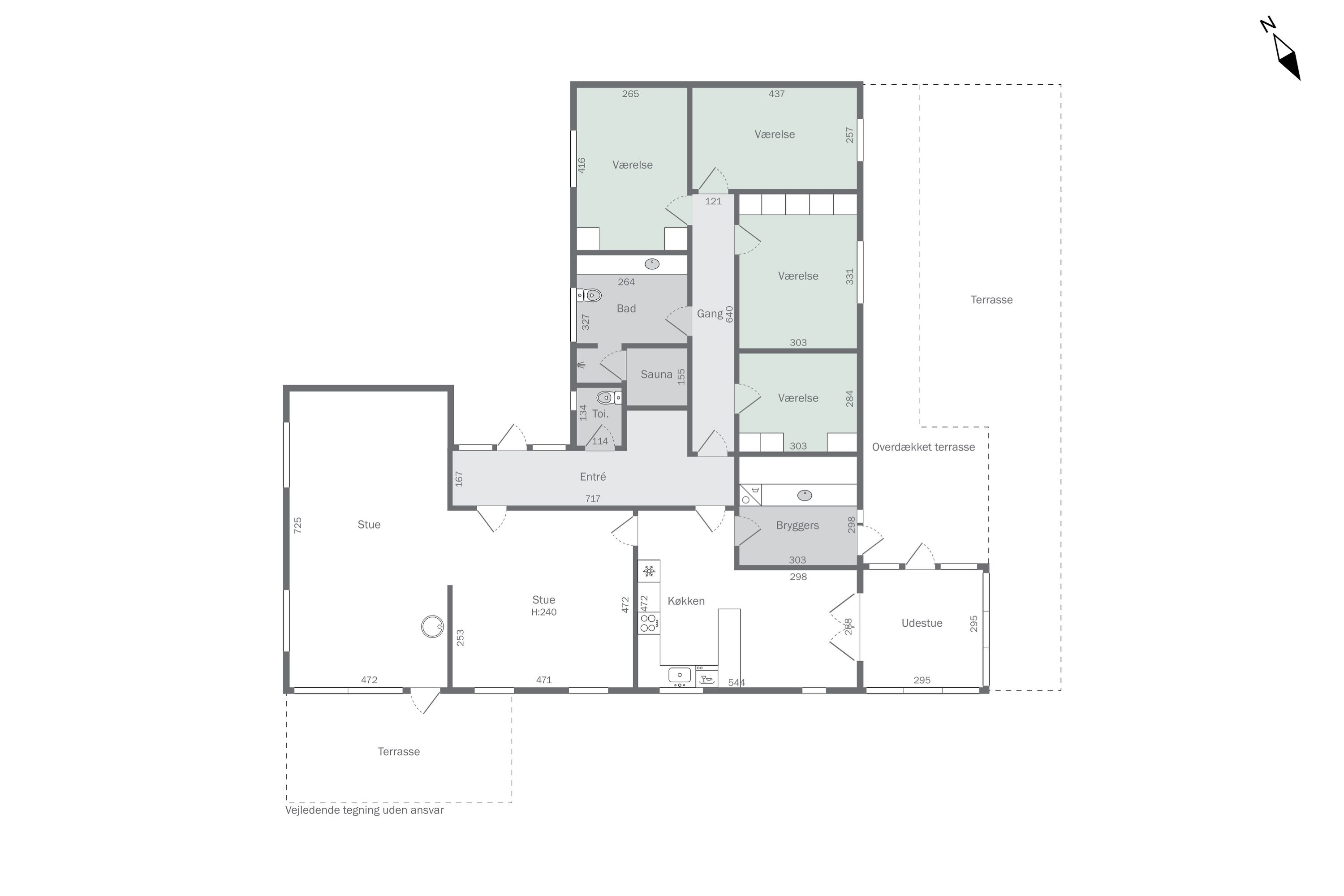 Plantegninger billede af Degnebakken 23, 7760 Hurup Thy