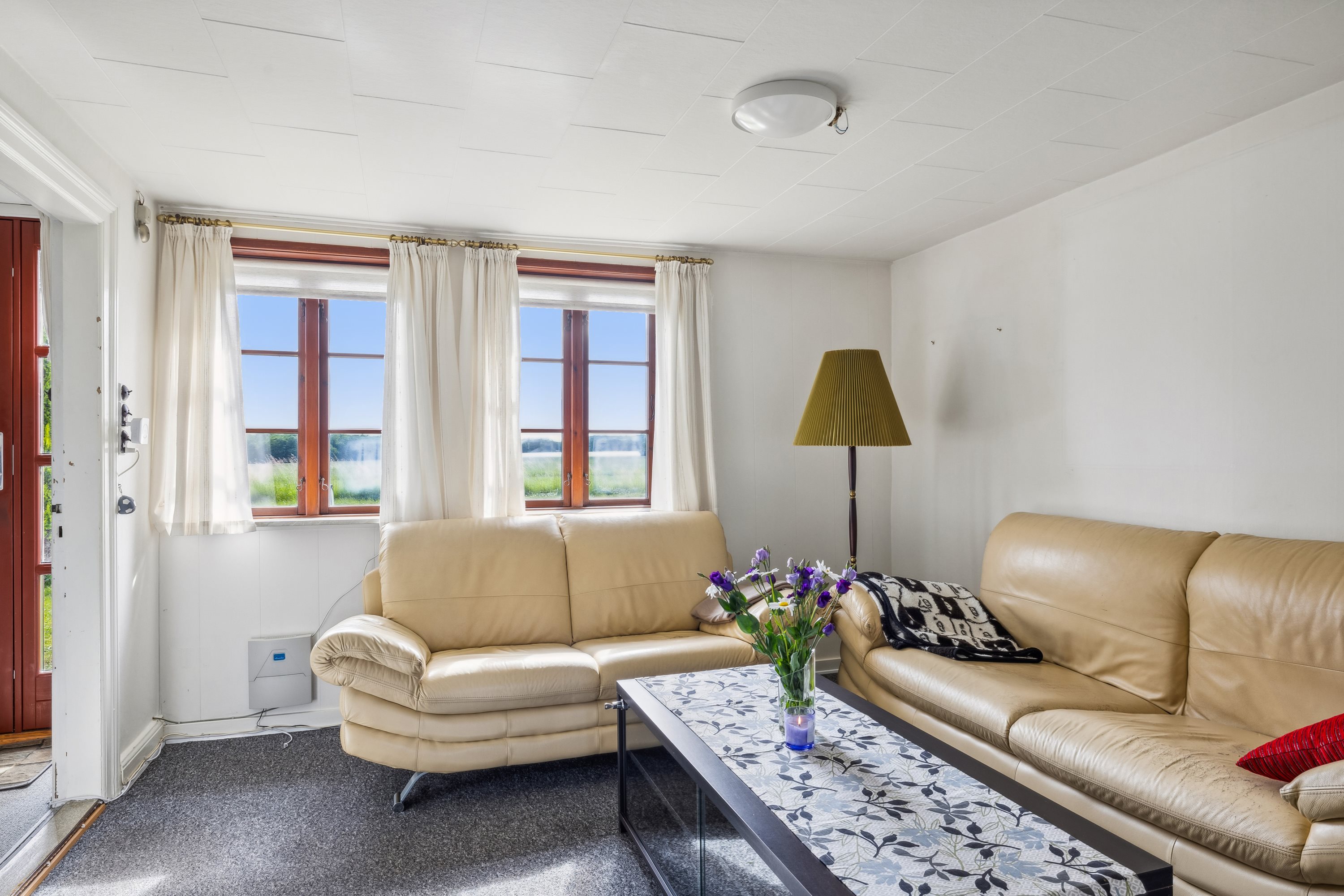 Fremhævet stue billede i fuldskærmstilstand. Billede af Søndervej 44, Brobyværk, 5672 Broby