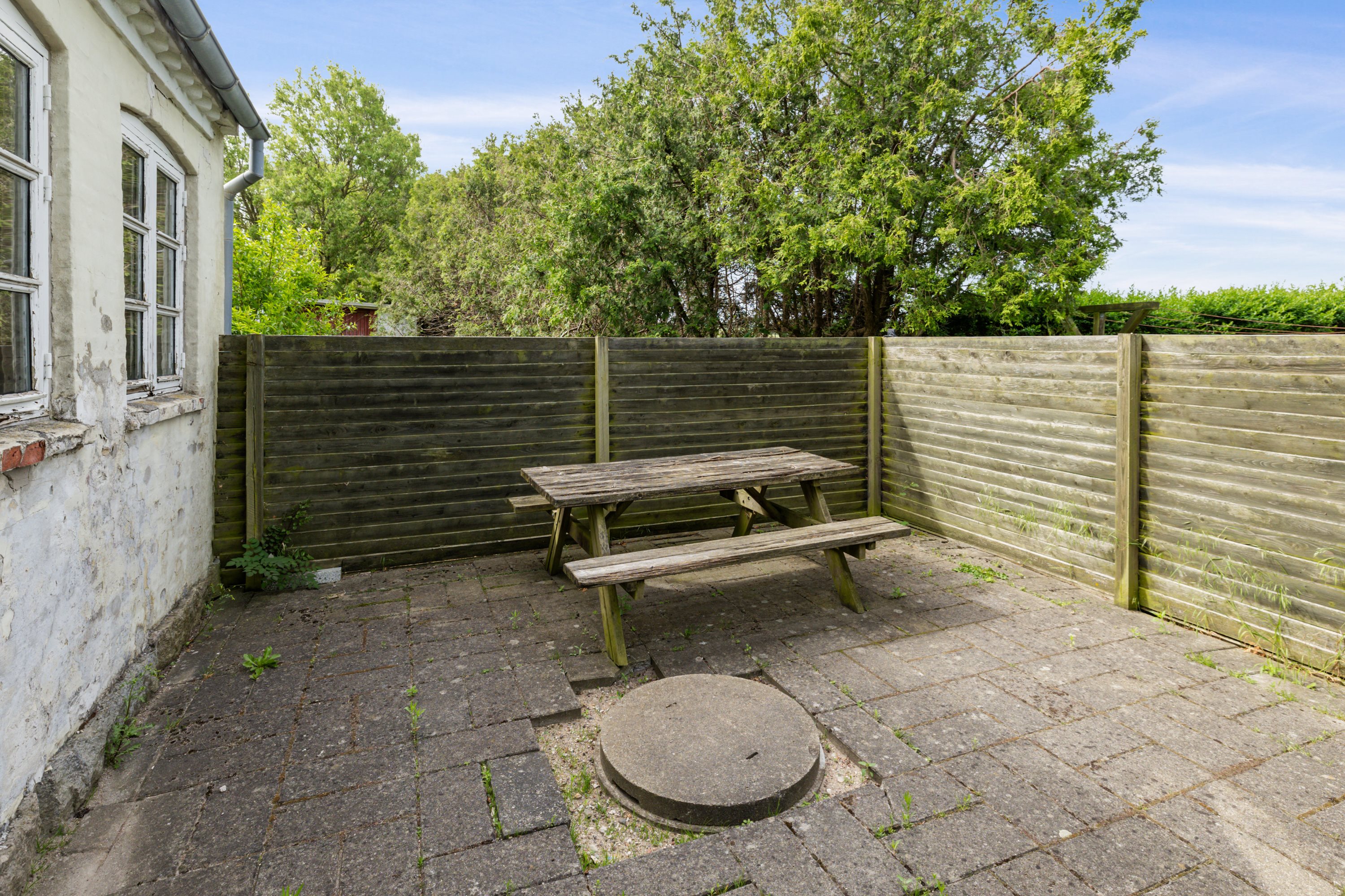 Fremhævet terrasse billede i fuldskærmstilstand. Billede af Søndervej 52, Brobyværk, 5672 Broby