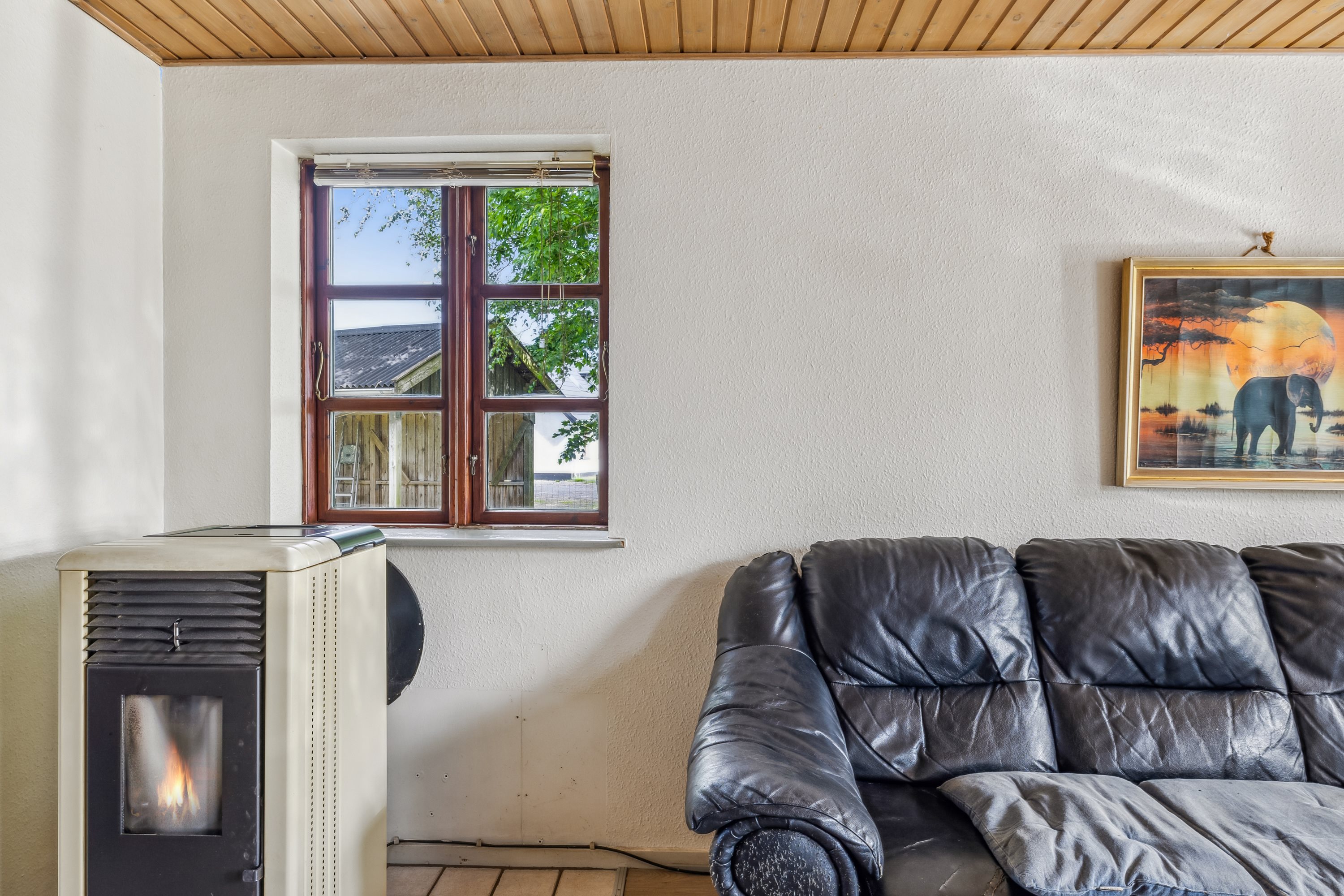 Fremhævet stue billede i fuldskærmstilstand. Billede af Søndervej 52, Brobyværk, 5672 Broby