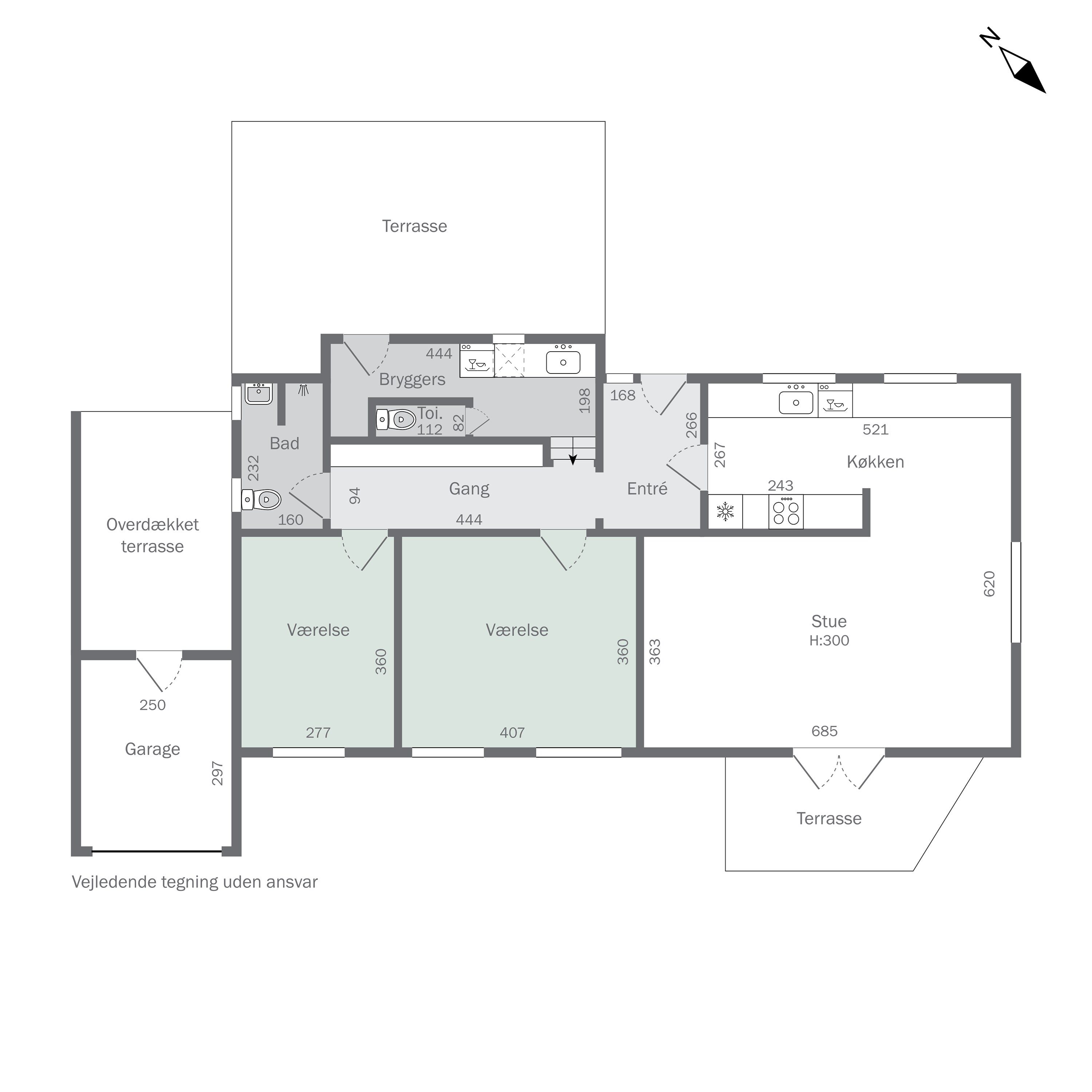 Plantegninger billede af Nyborgvej 310, 5220 Odense SØ