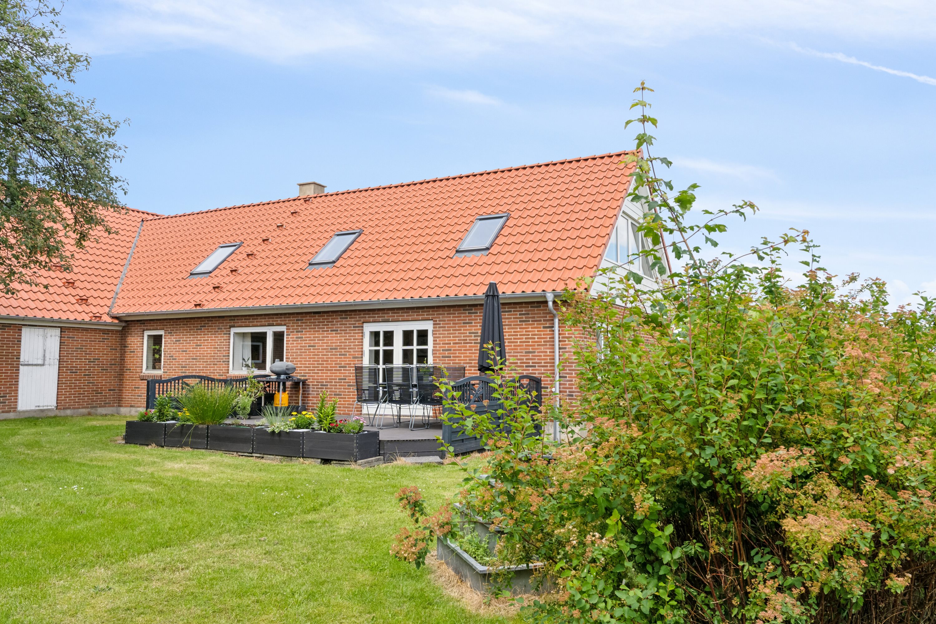 Fremhævet set fra haven billede i fuldskærmstilstand. Billede af Dovervej 4, Dover, 7760 Hurup Thy