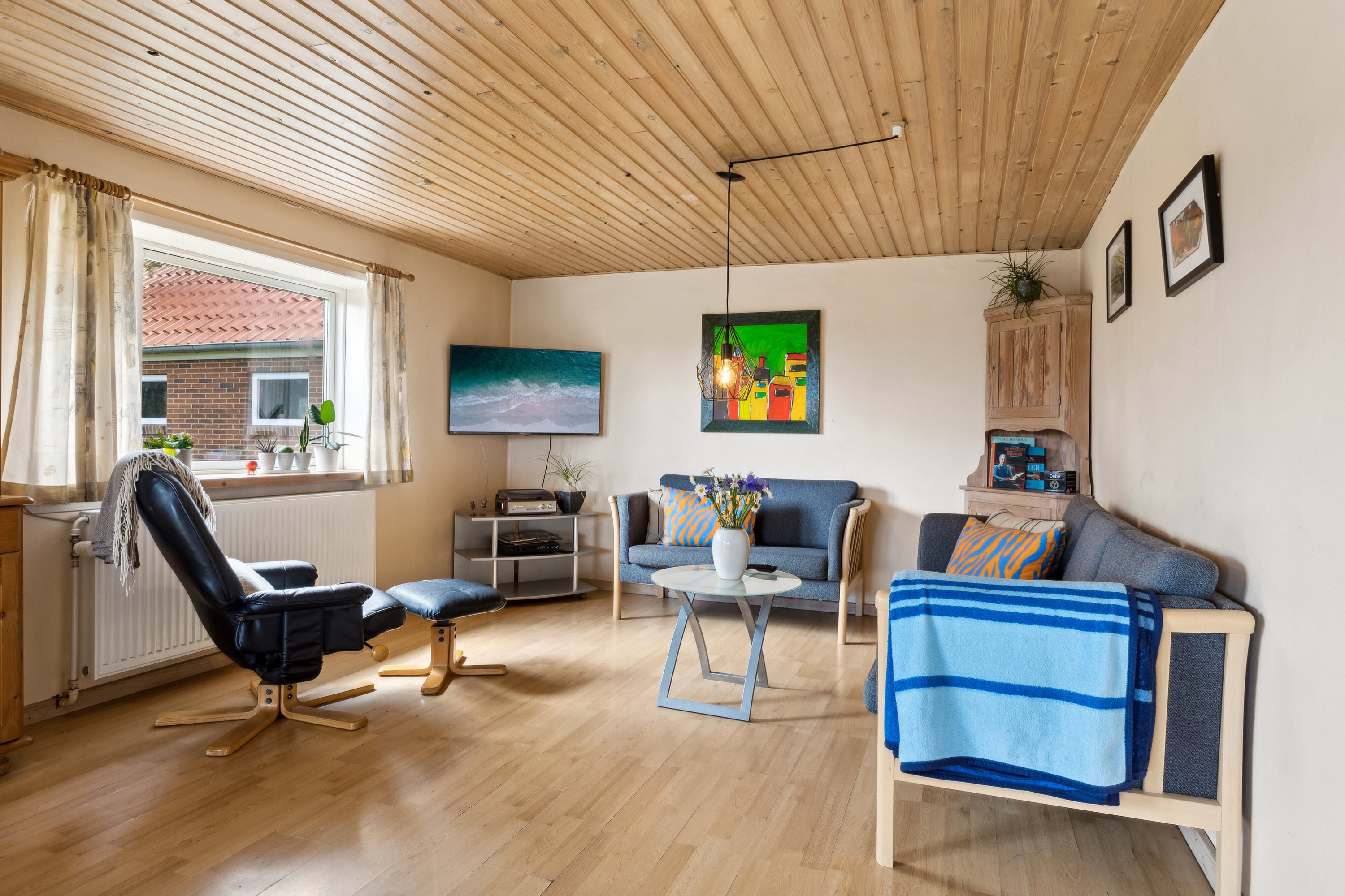 Fremhævet stue billede i fuldskærmstilstand. Billede af Dovervej 4, Dover, 7760 Hurup Thy