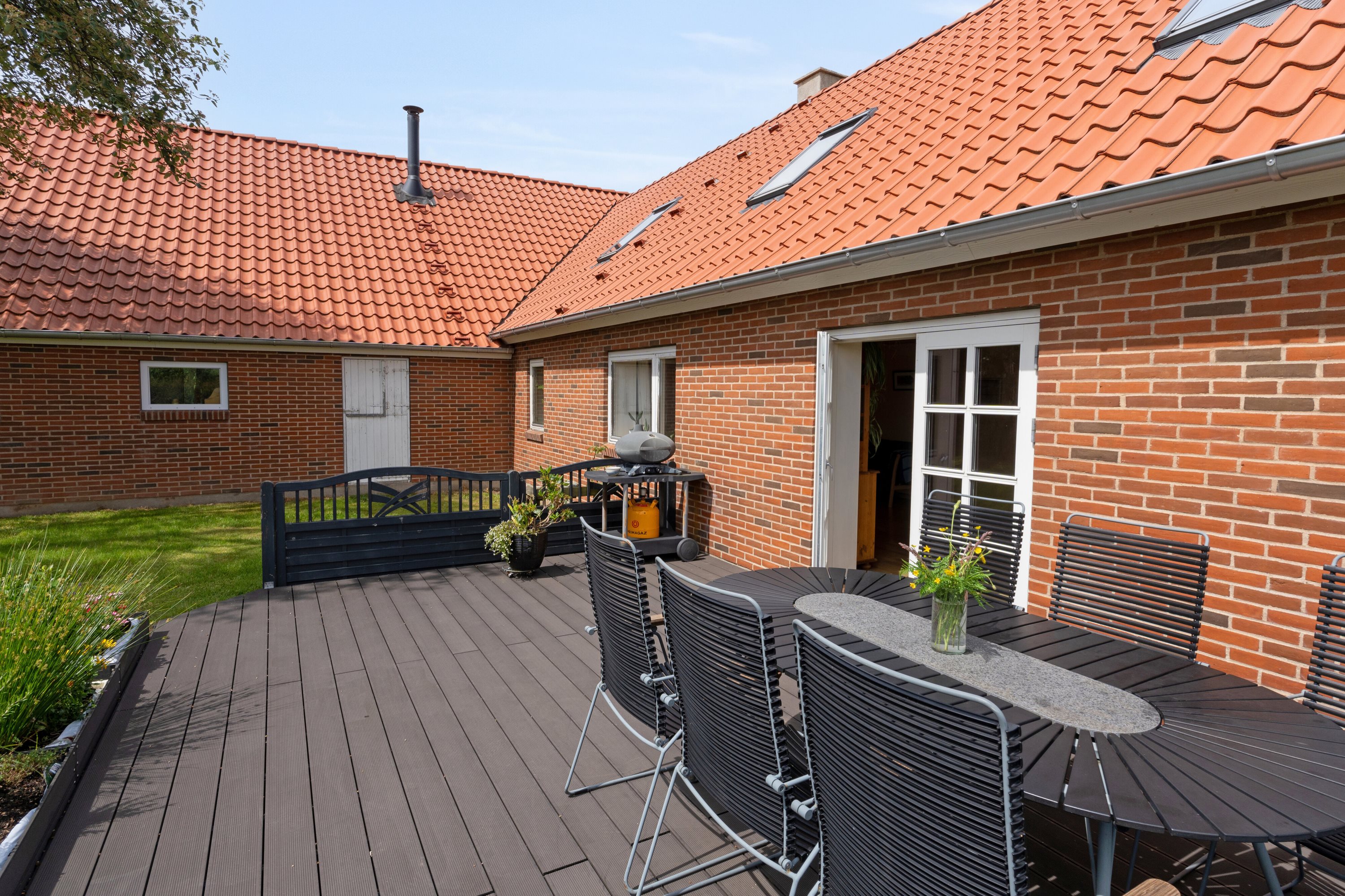 Fremhævet terrasse billede i fuldskærmstilstand. Billede af Dovervej 4, Dover, 7760 Hurup Thy