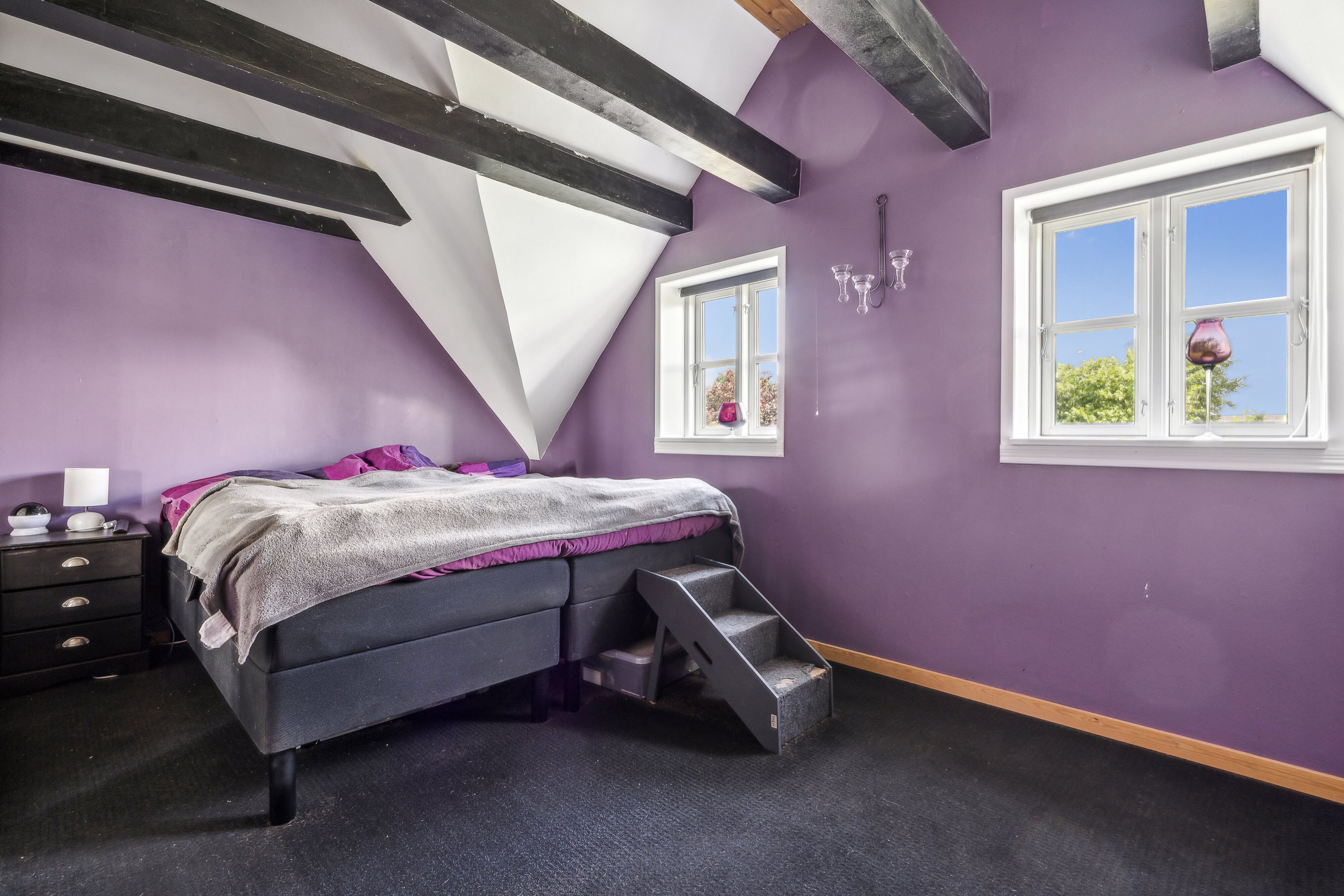 Fremhævet soveværelse billede i fuldskærmstilstand. Billede af Ørbækvej 843, Rolfsted, 5863 Ferritslev Fyn