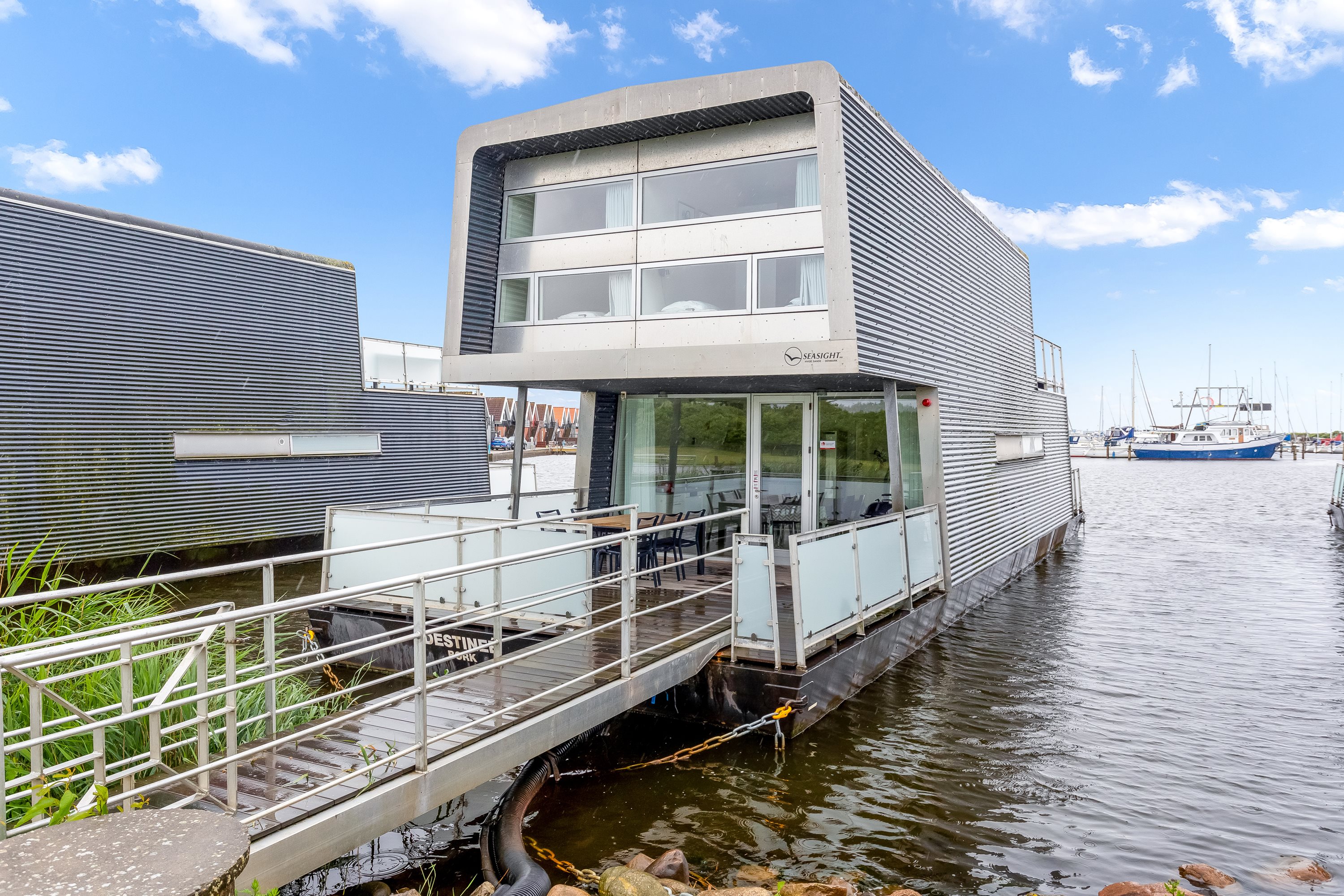 Miniaturebillede 1: facade. Billede af Molen 7, Bork Havn, 6893 Hemmet