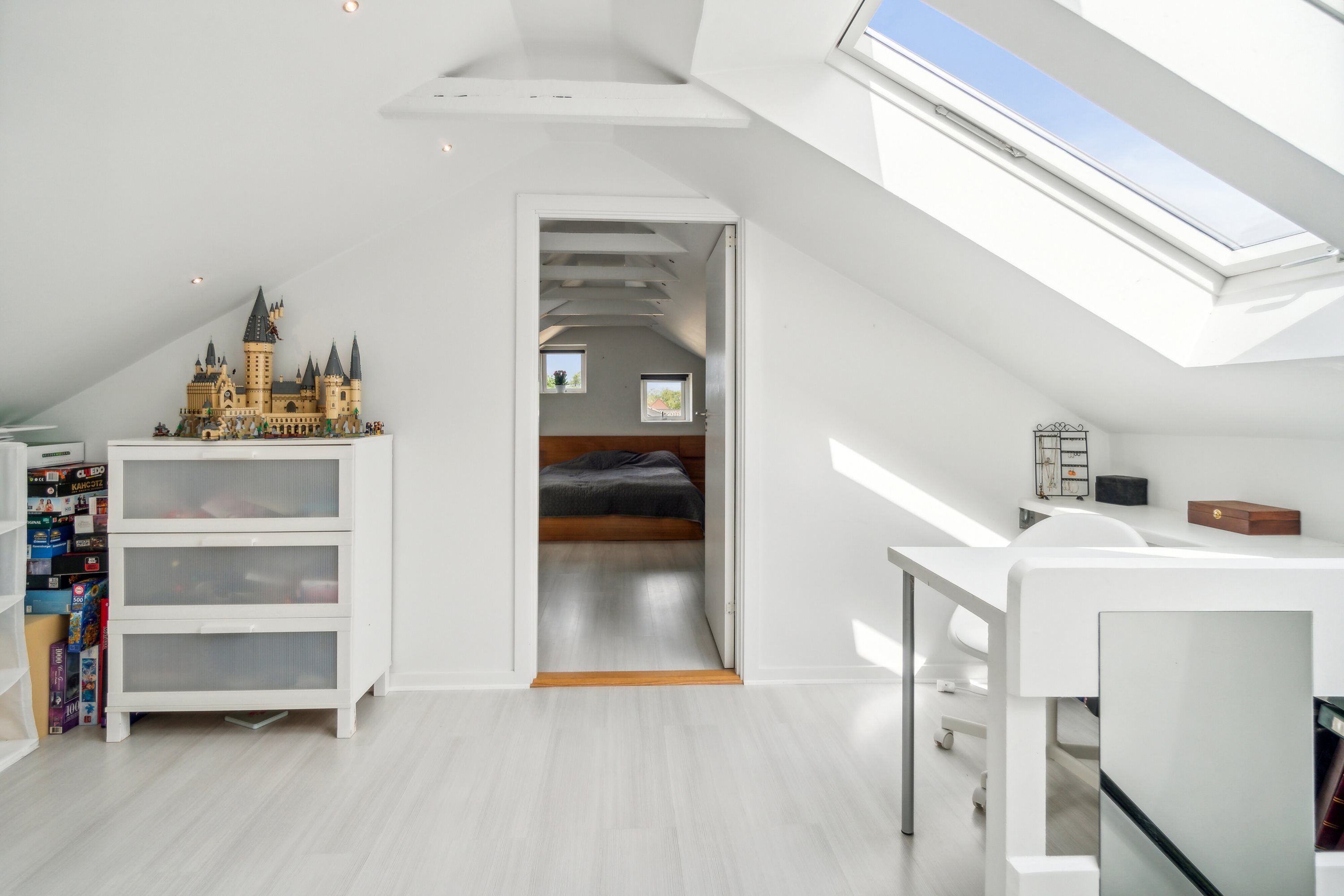 Fremhævet gang billede i fuldskærmstilstand. Billede af Solsortevej 28, 7441 Bording