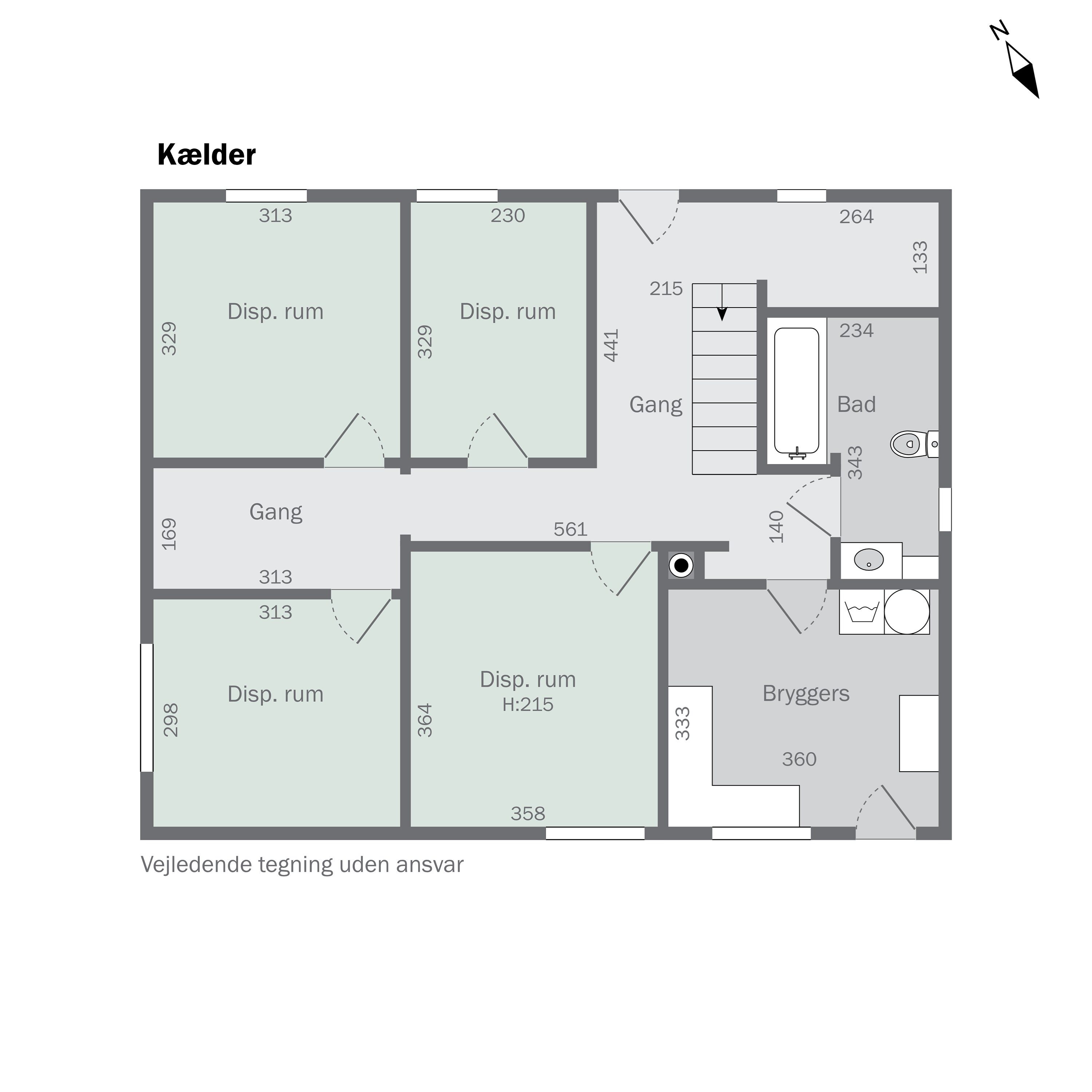 Plantegninger billede af Solsortevej 28, 7441 Bording