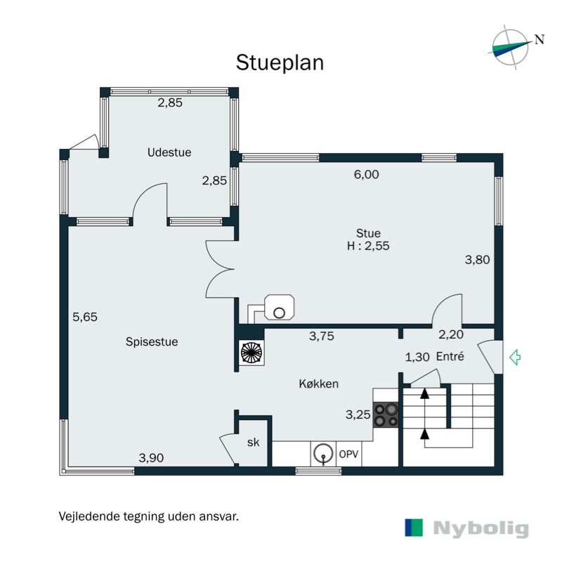 Plantegninger billede af Otto Møllersgade 2, Gylling, 8300 Odder