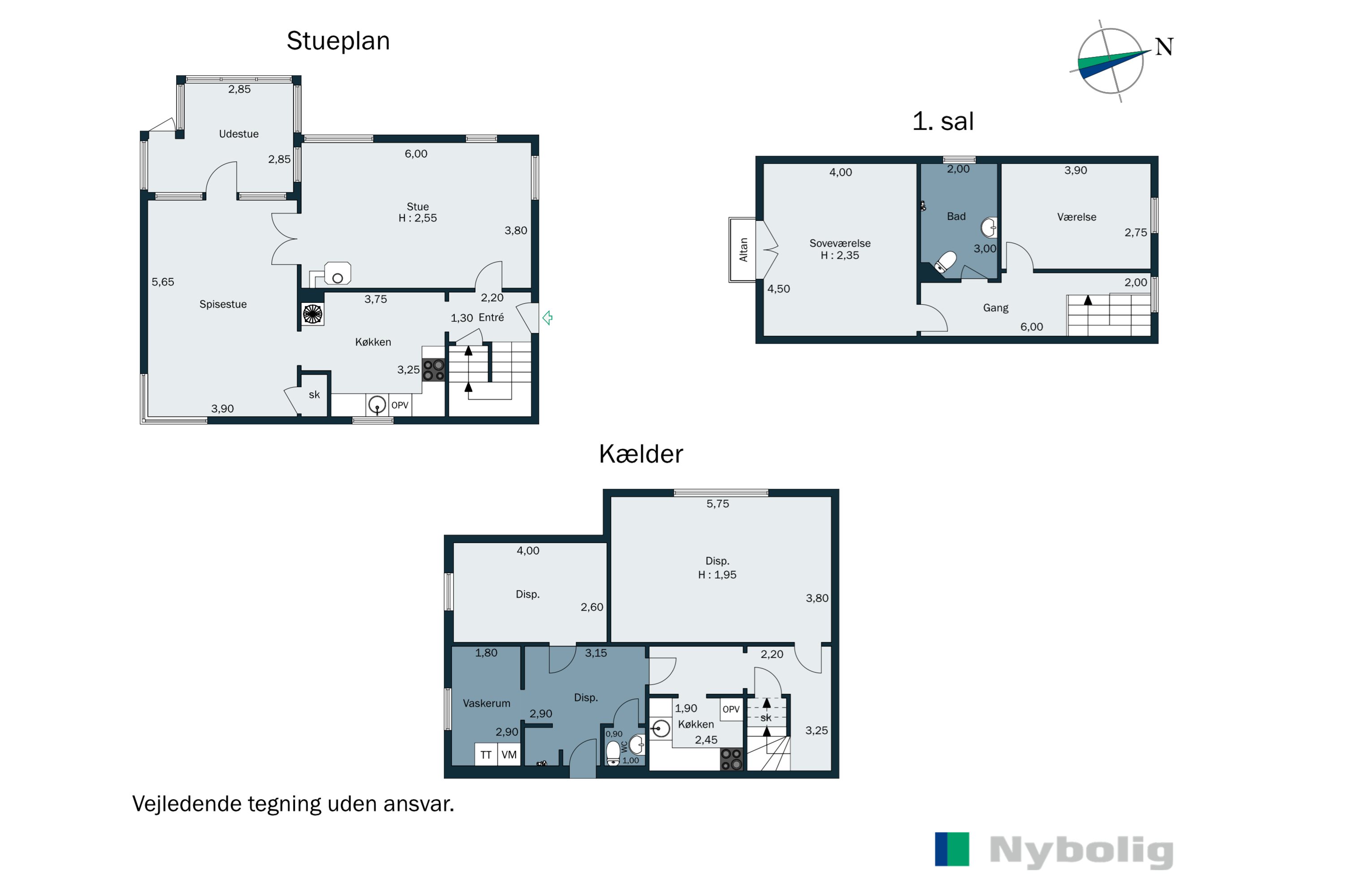 Plantegninger billede af Otto Møllersgade 2, Gylling, 8300 Odder