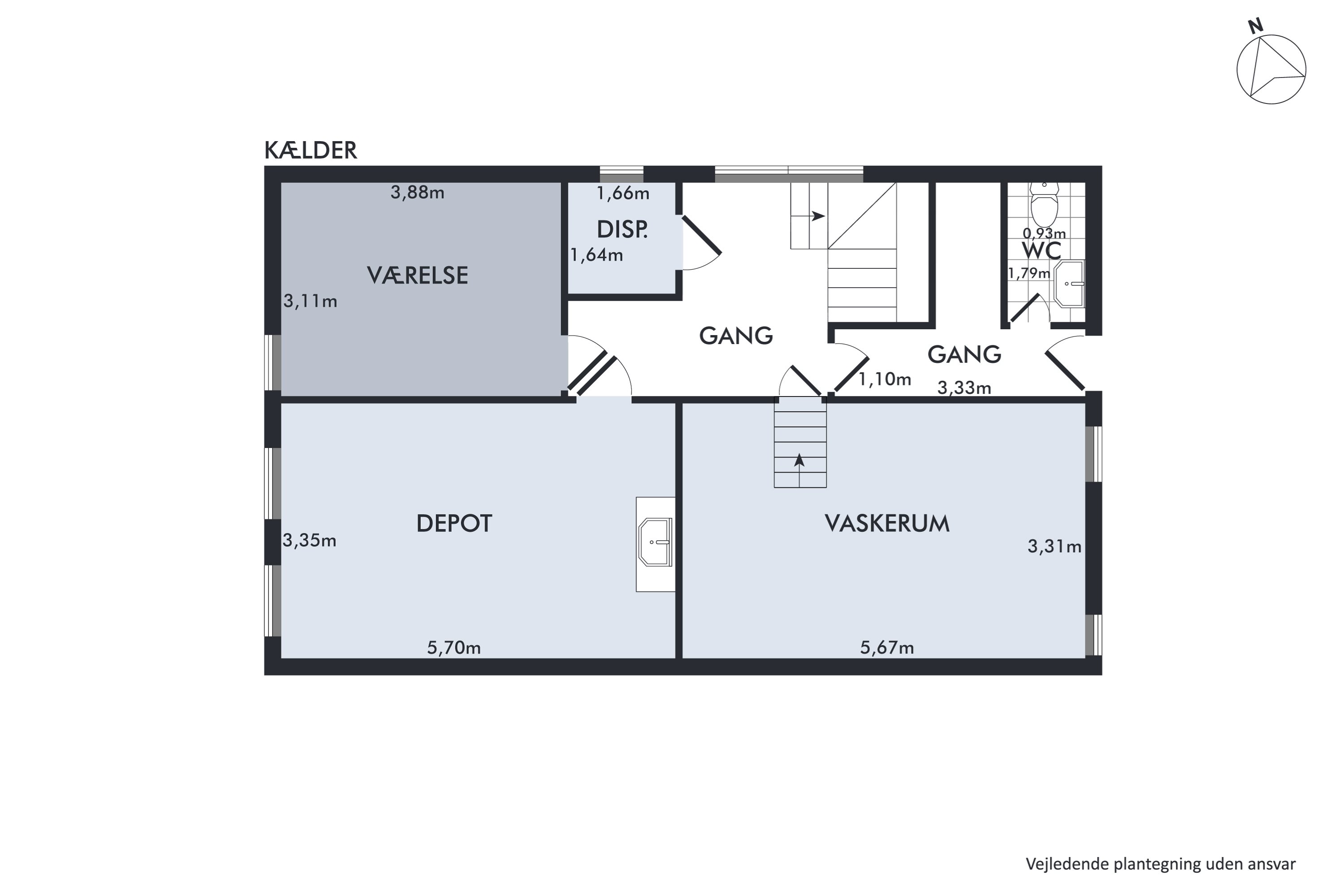 Plantegninger billede af Svendborgvej 134, 5600 Faaborg