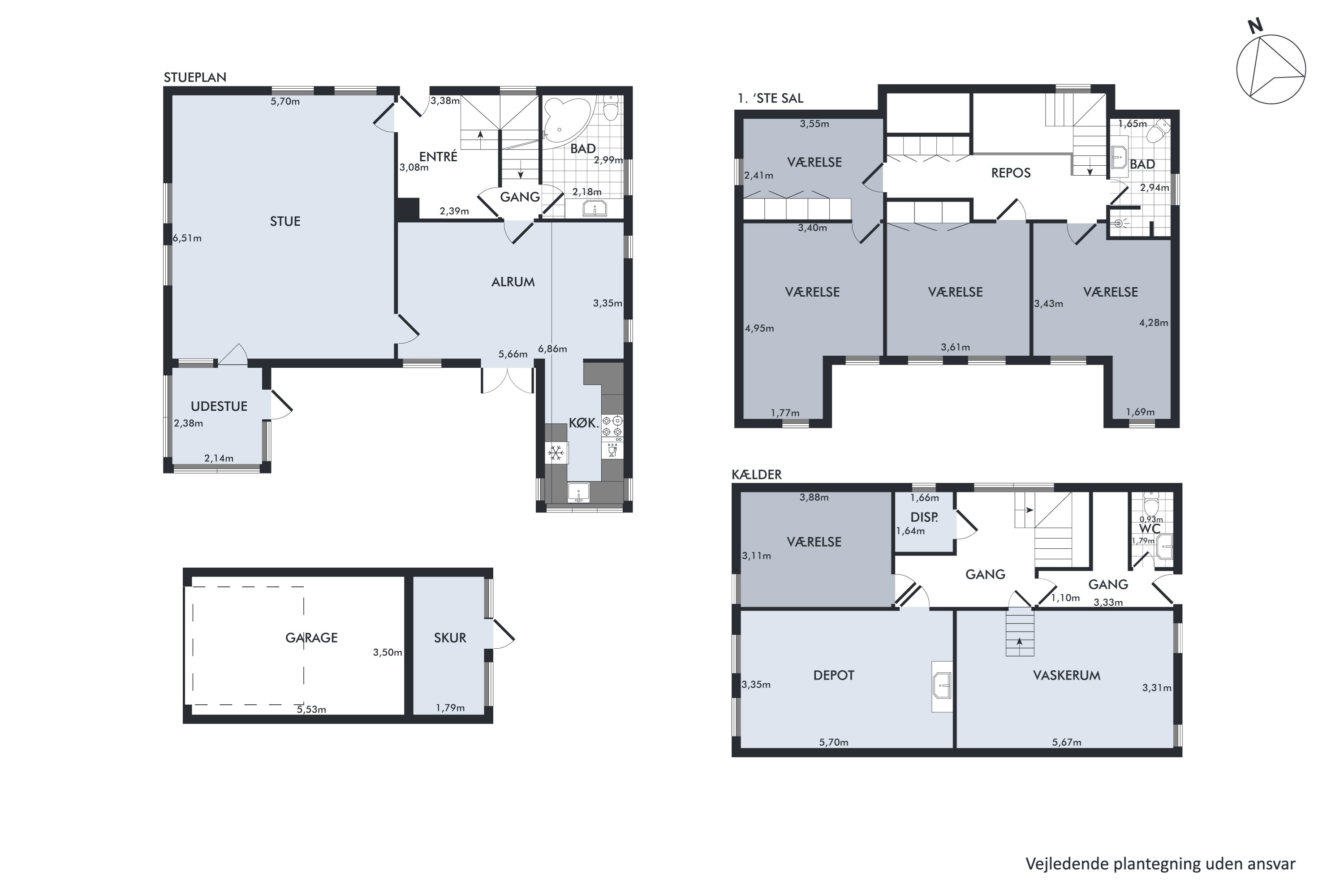 Plantegninger billede af Svendborgvej 134, 5600 Faaborg