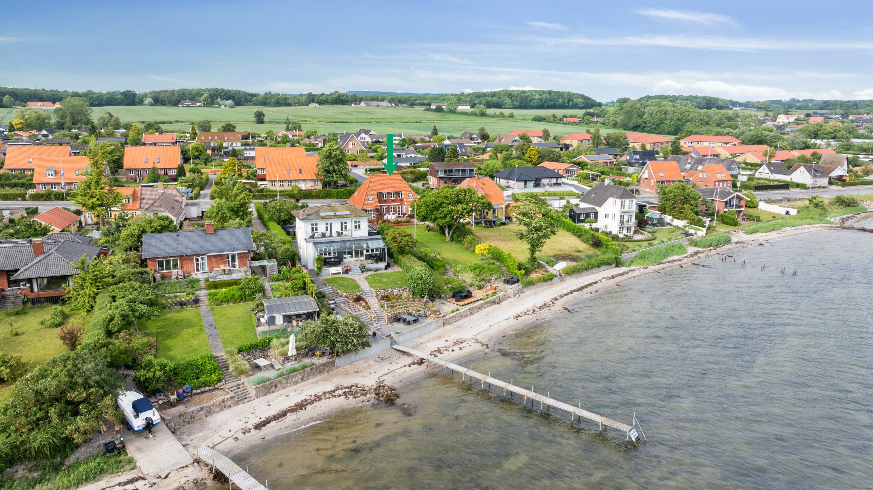 Miniaturebillede 2: luftfoto. Billede af Svendborgvej 134, 5600 Faaborg