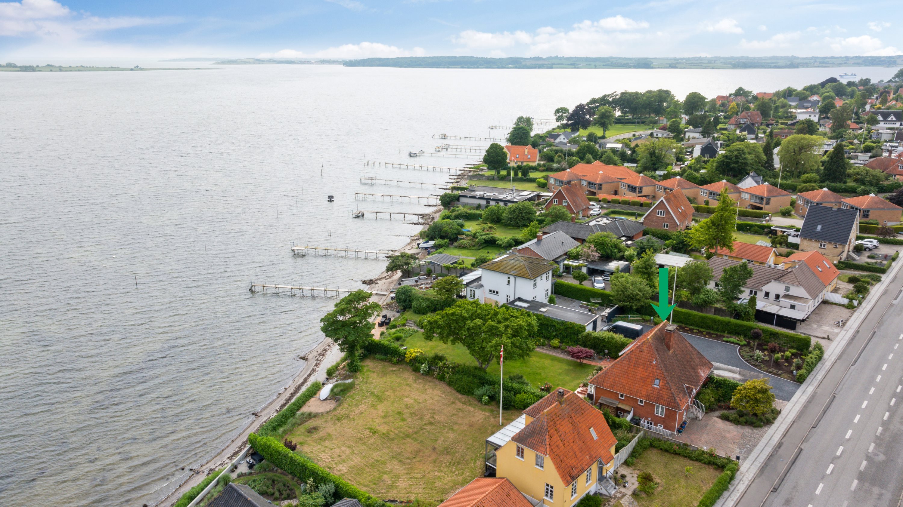 Fremhævet udsigt billede i fuldskærmstilstand. Billede af Svendborgvej 134, 5600 Faaborg