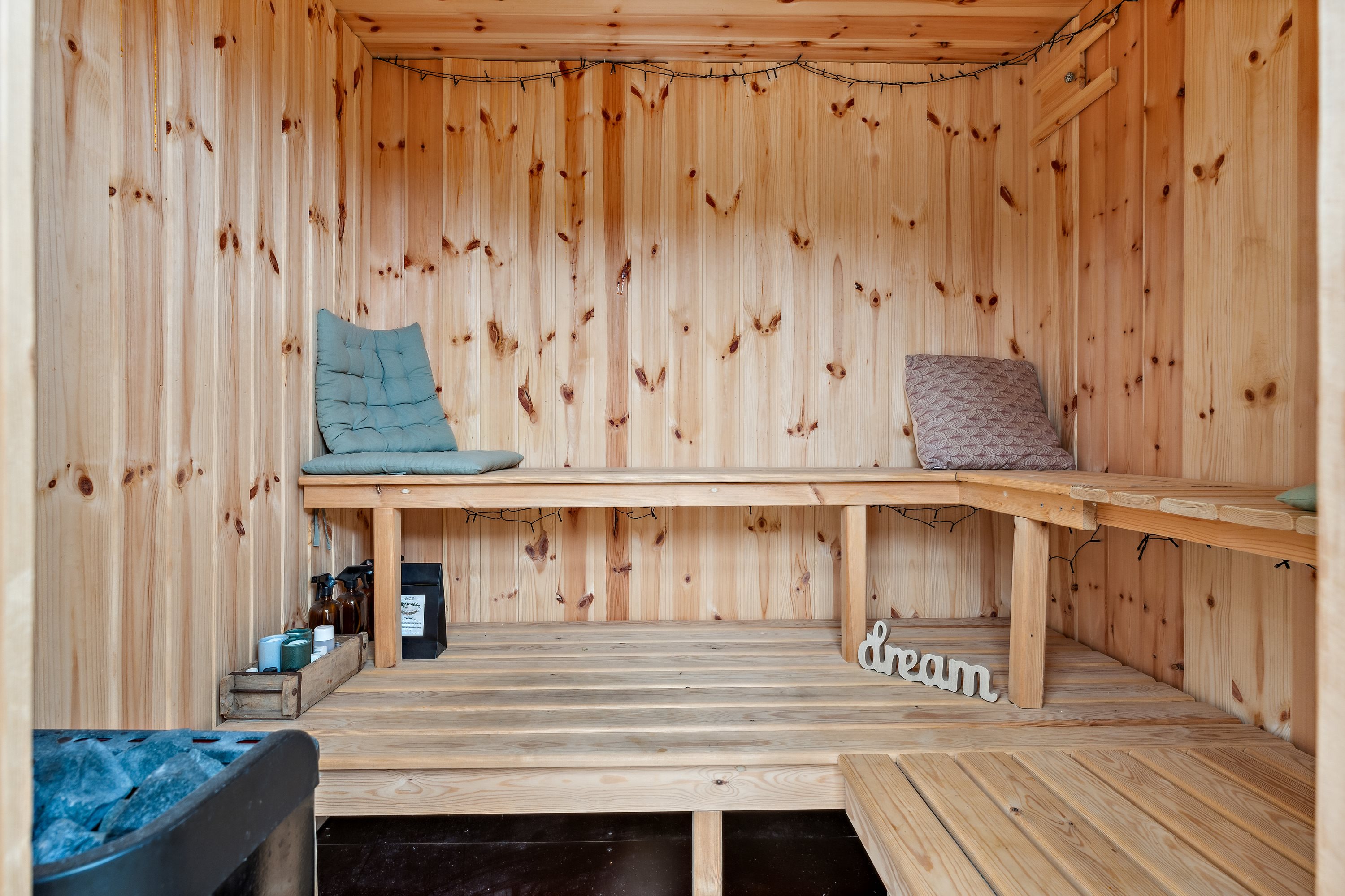 Fremhævet sauna billede i fuldskærmstilstand. Billede af Teglværksvej 30, 8860 Ulstrup